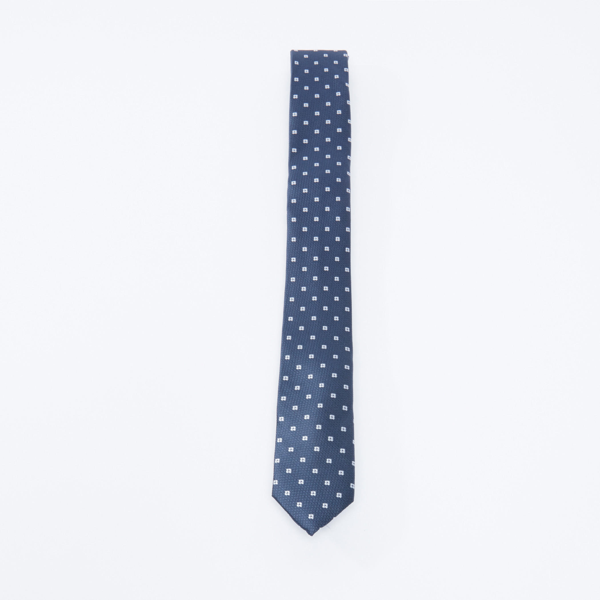 Textured Regular Tie with Keeper Loop-men-tiesandcufflinks-pocketsquares-image-4