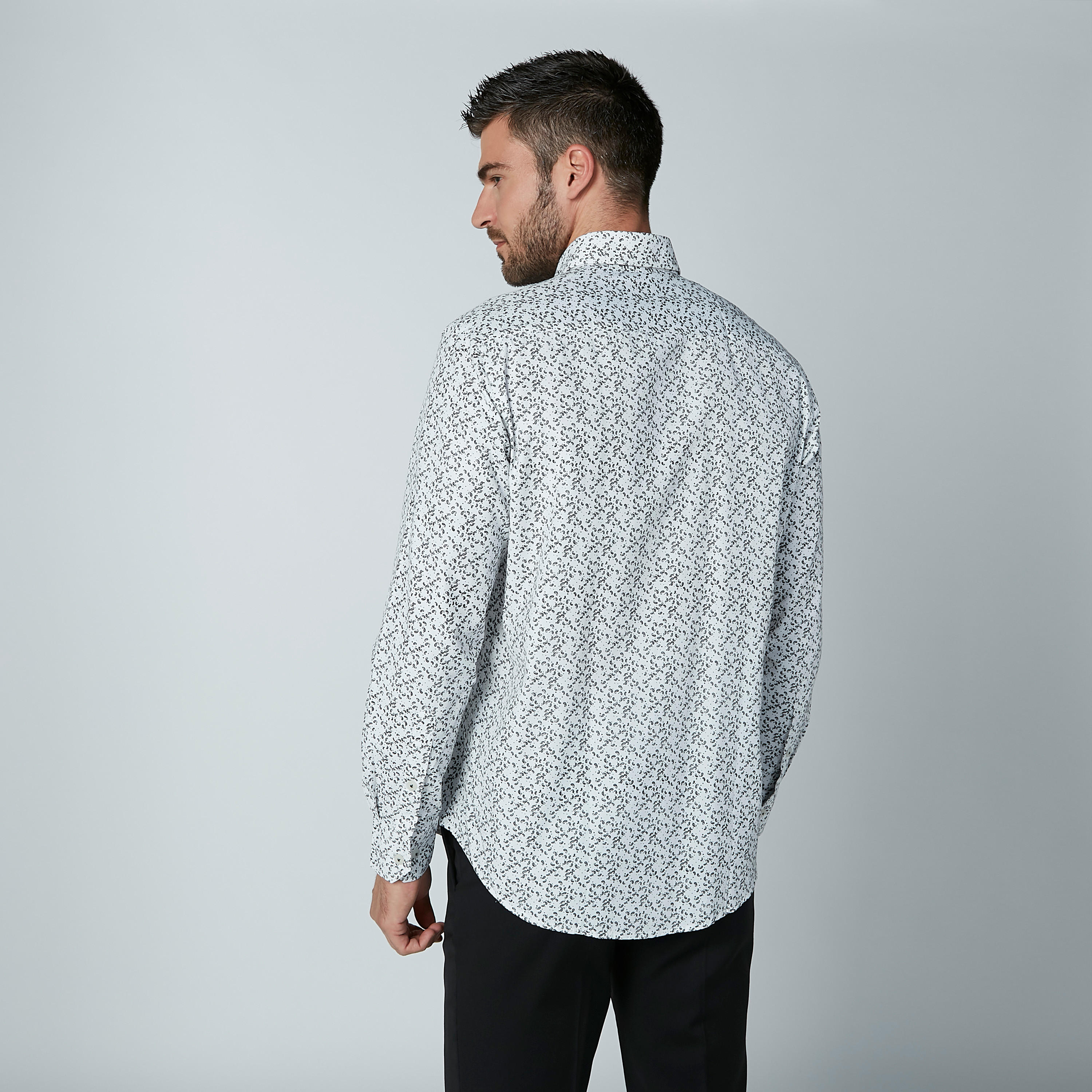 قميص سهل الكي بأكمام طويلة وأزرار وطبعات-men-clothing-shirts-image-3