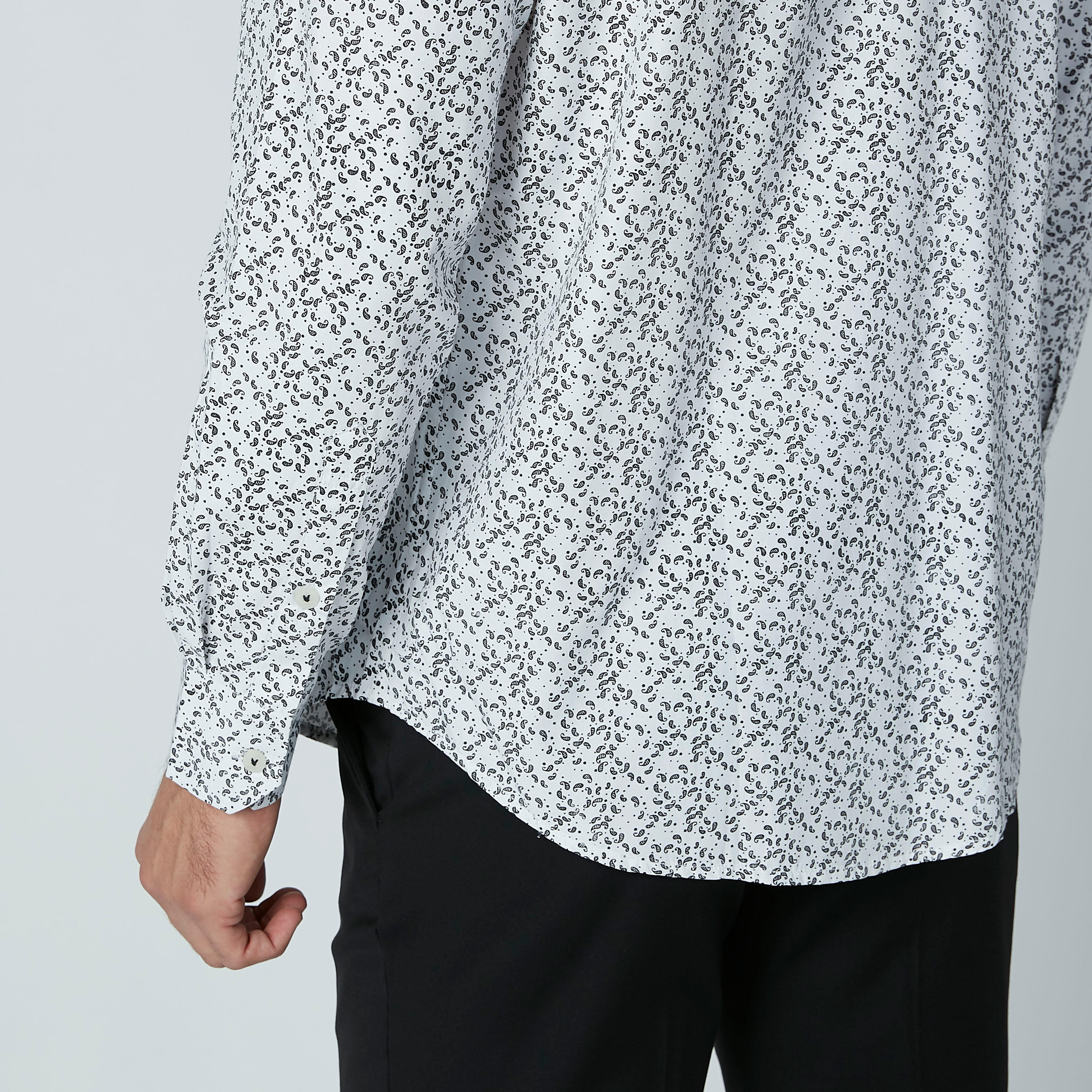 قميص سهل الكي بأكمام طويلة وأزرار وطبعات-men-clothing-shirts-image-6