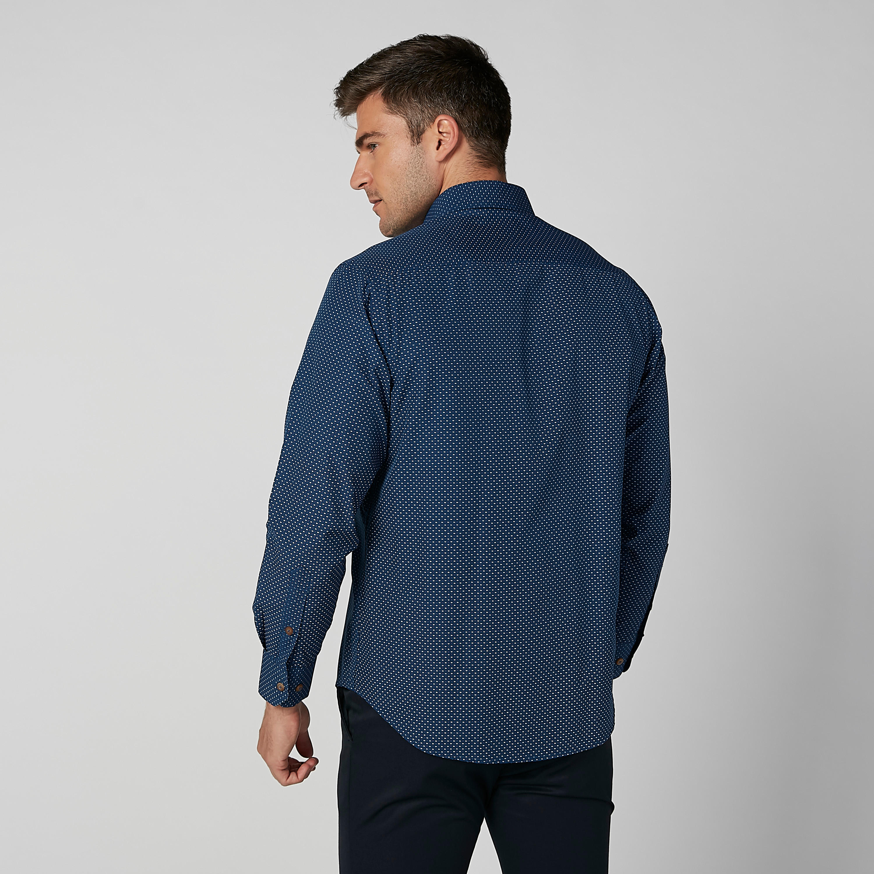 قميص بأكمام طويلة وجيب على الصدر وطبعات-men-clothing-shirts-image-3