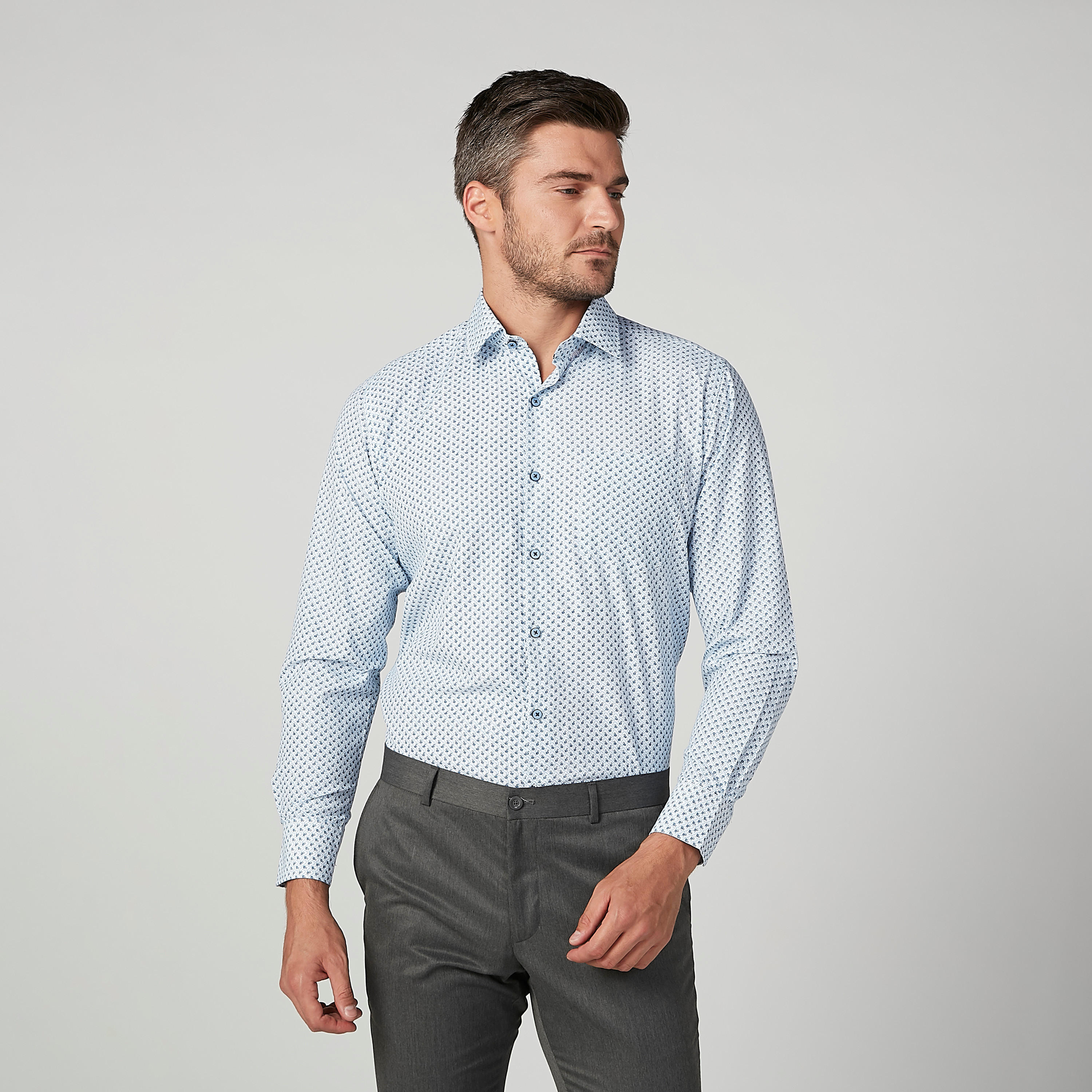 قميص سهل الكي بأكمام طويلة وجيب خارجي وطبعات-men-clothing-shirts-image-3