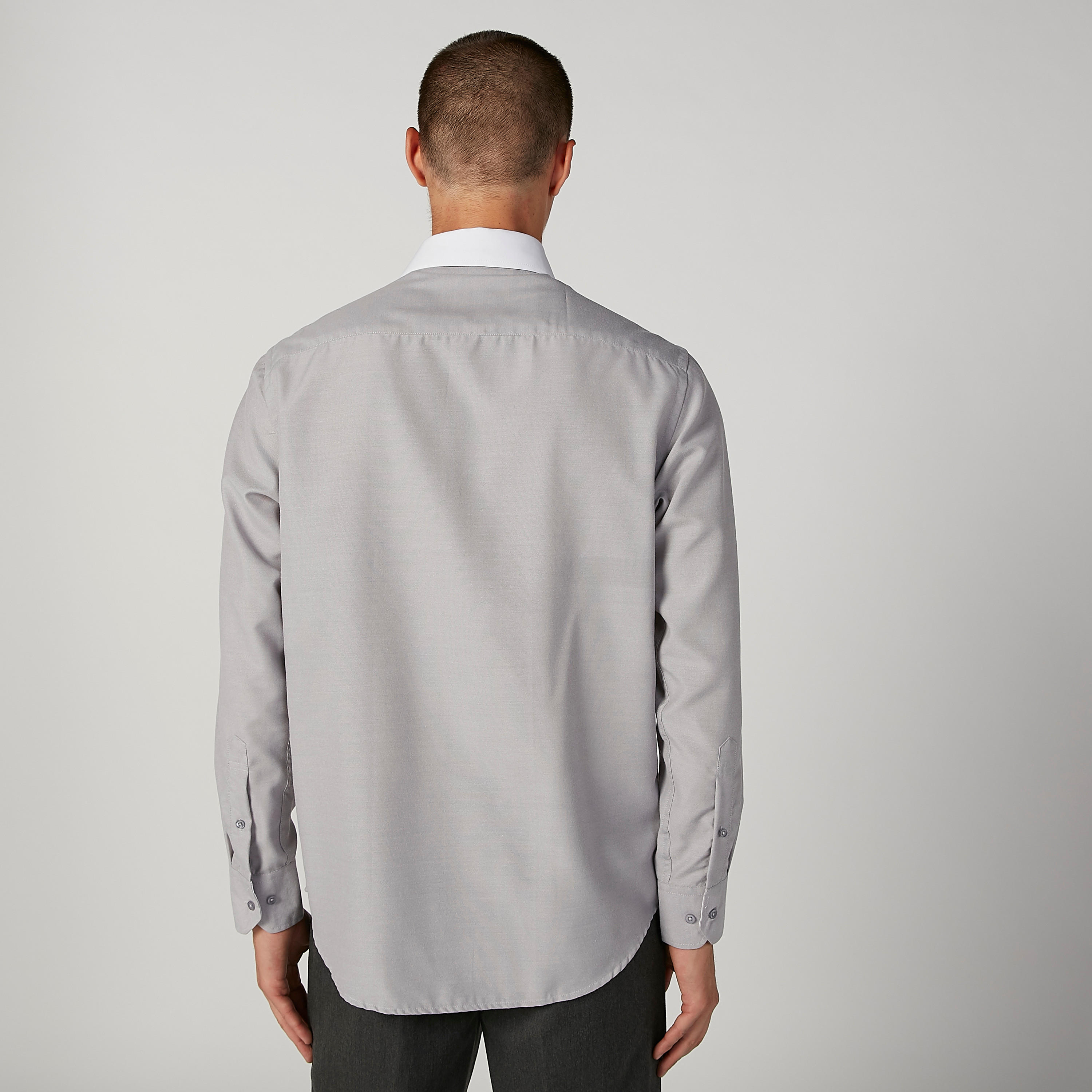 قميص سادة سهل الكي بياقة عادية وأكمام طويلة-men-clothing-shirts-image-3
