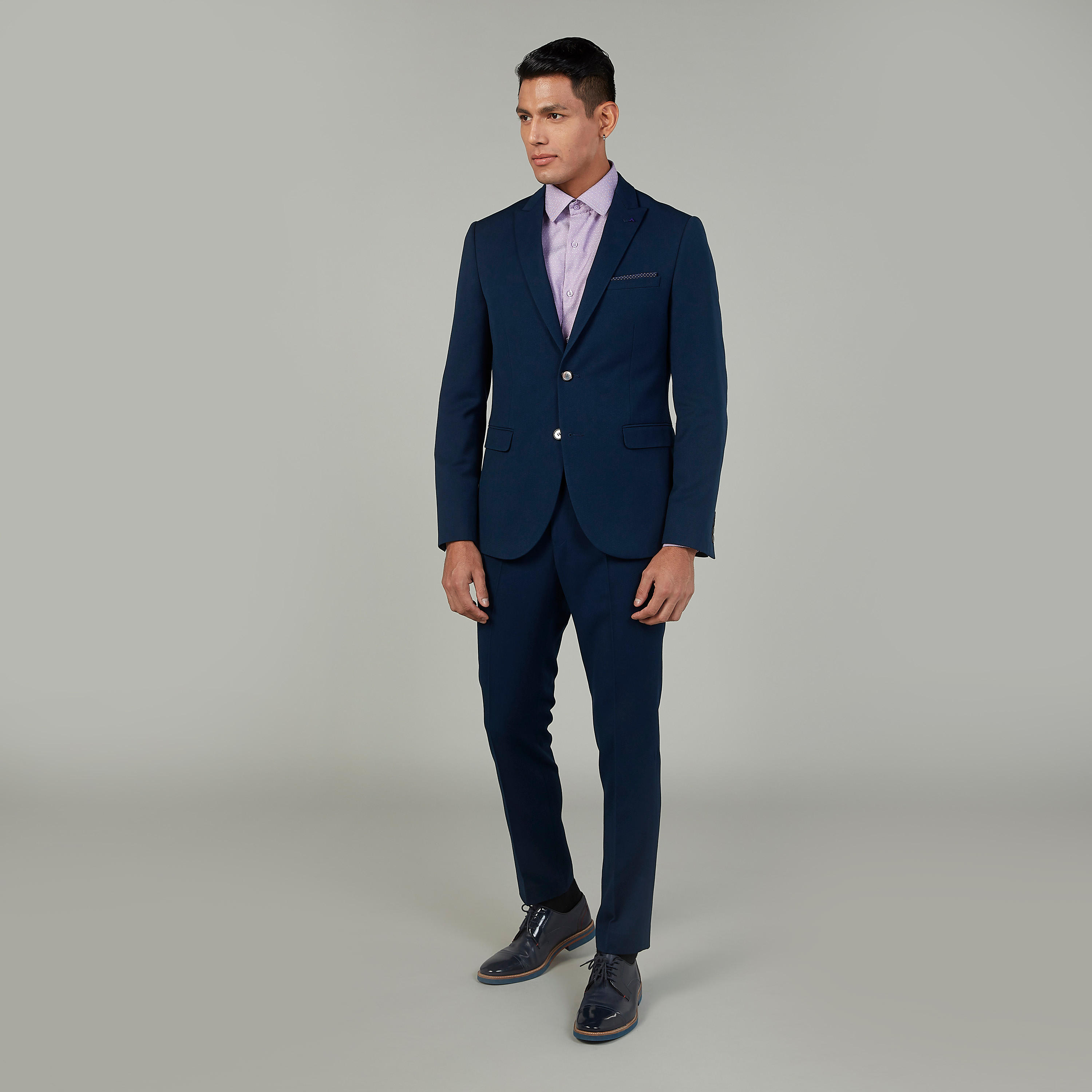 قميص رسمي بياقة عاديّة وأكمام طويلة وطبعات-men-clothing-shirts-image-2