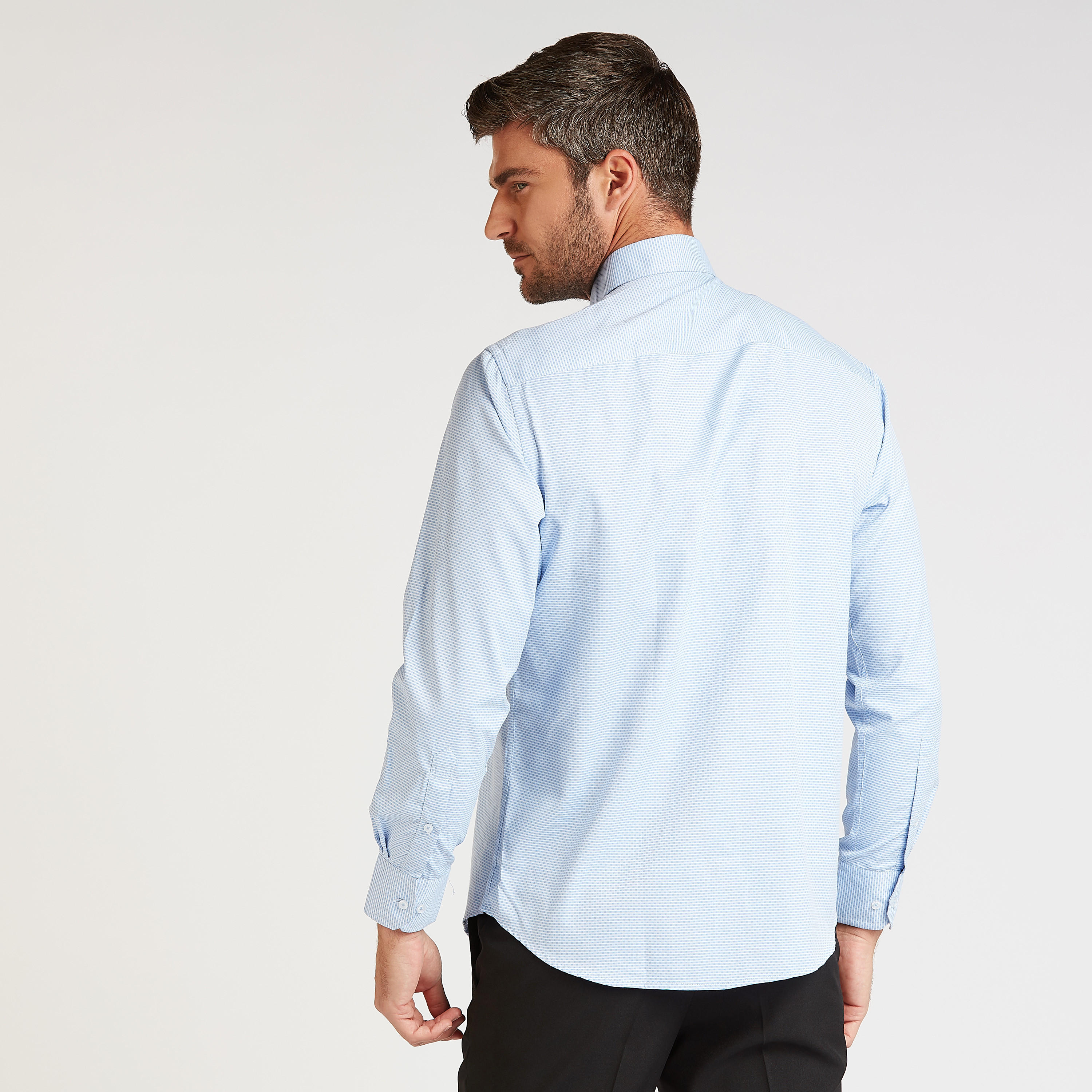 قميص رسمي بأكمام طويلة وجيب على الصدر وبطبعات-men-clothing-shirts-image-4