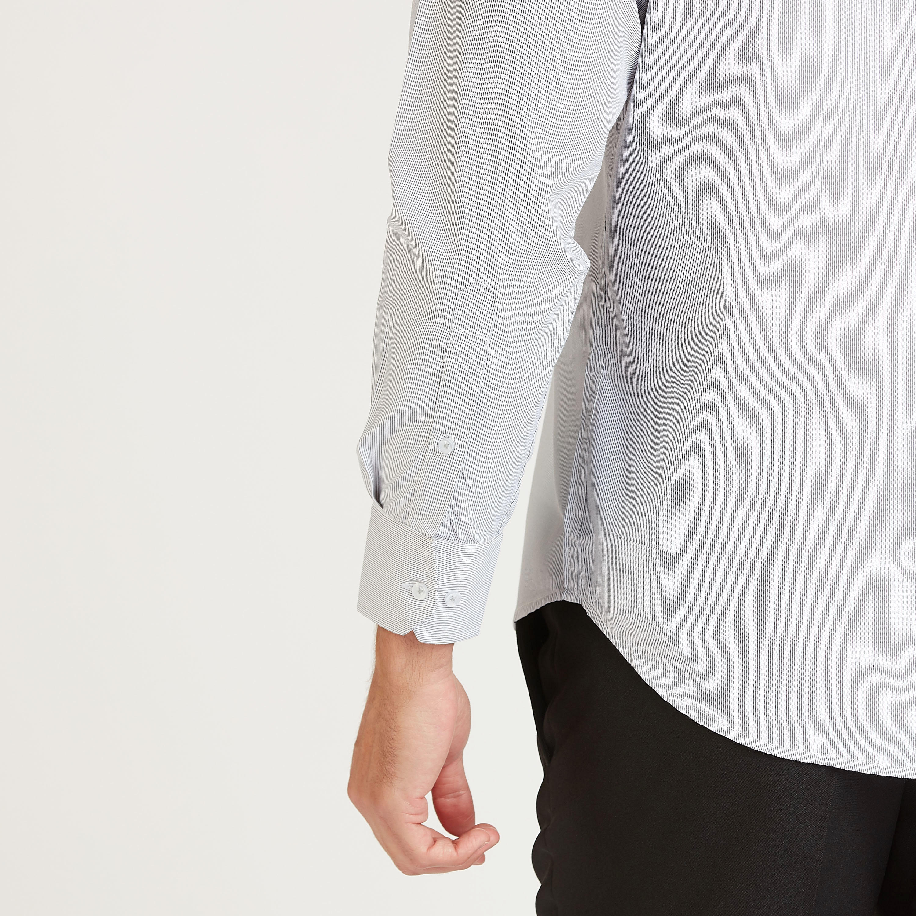 قميص رسمي سهل الكي بأكمام طويلة وجيب على الصدر-men-clothing-shirts-image-5