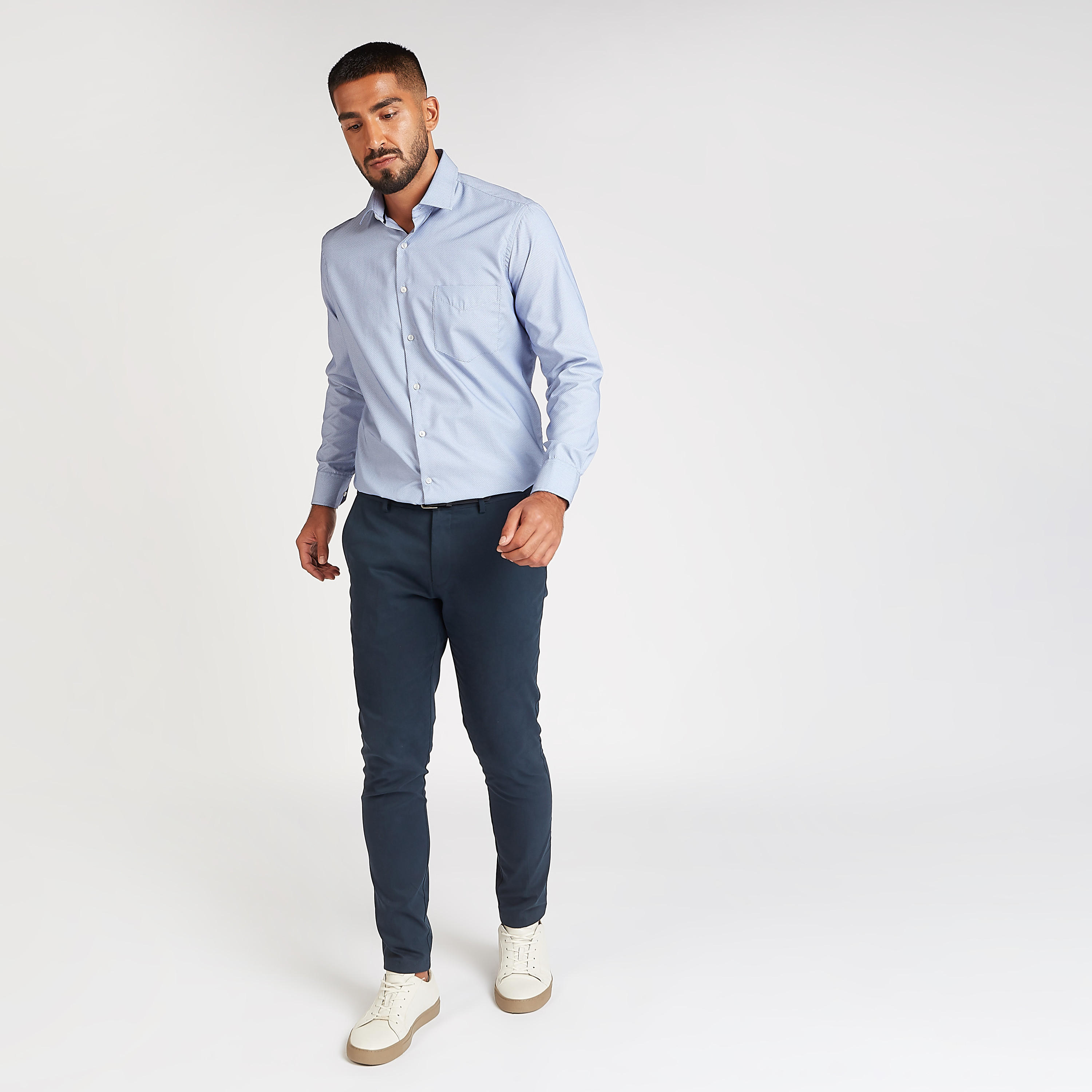 قميص رسمي بياقة عاديّة وأكمام طويلة وطبعات-men-clothing-shirts-image-2