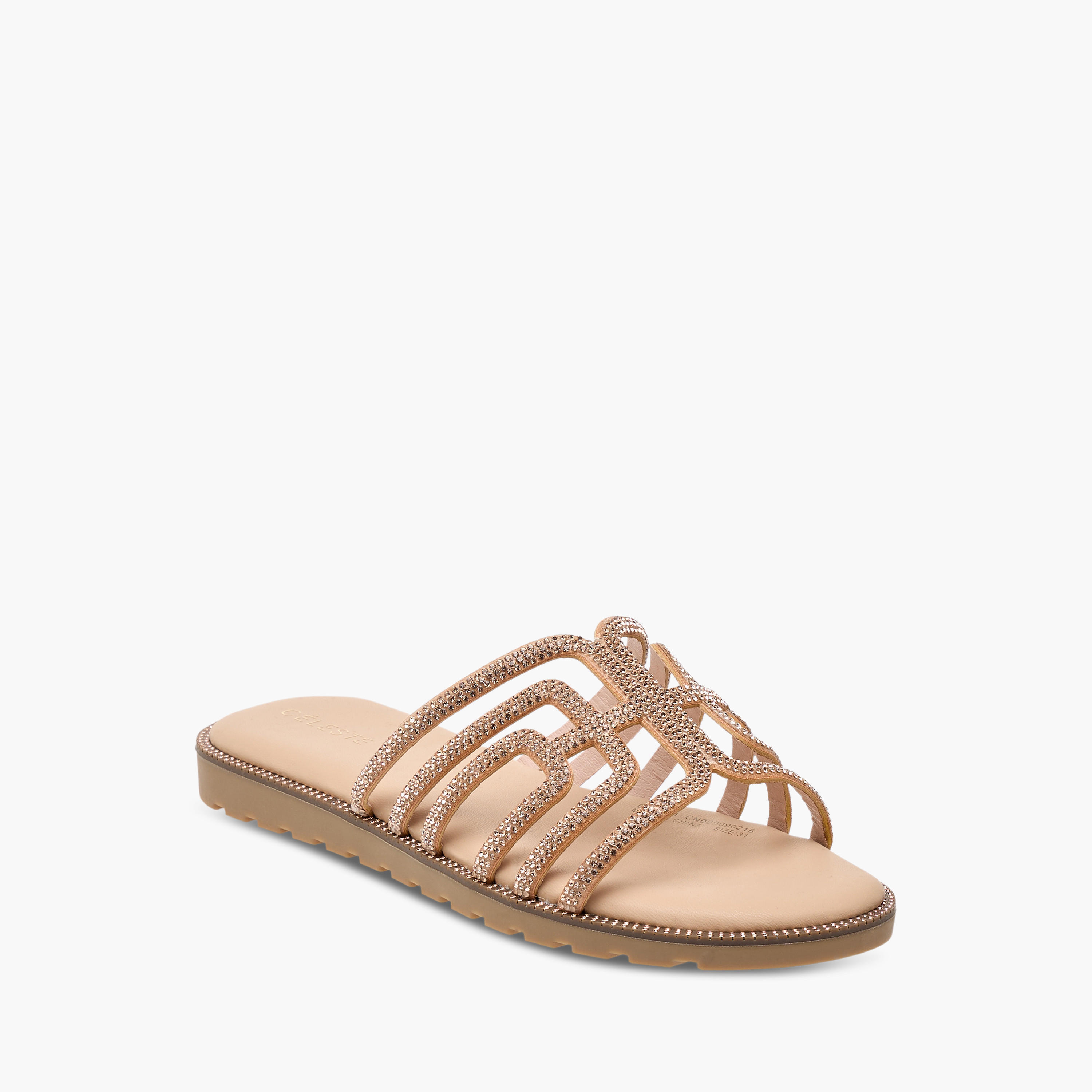 صندل مزين سهل الارتداء للبنات من سيليست-girls-shoes-sandals-image-2