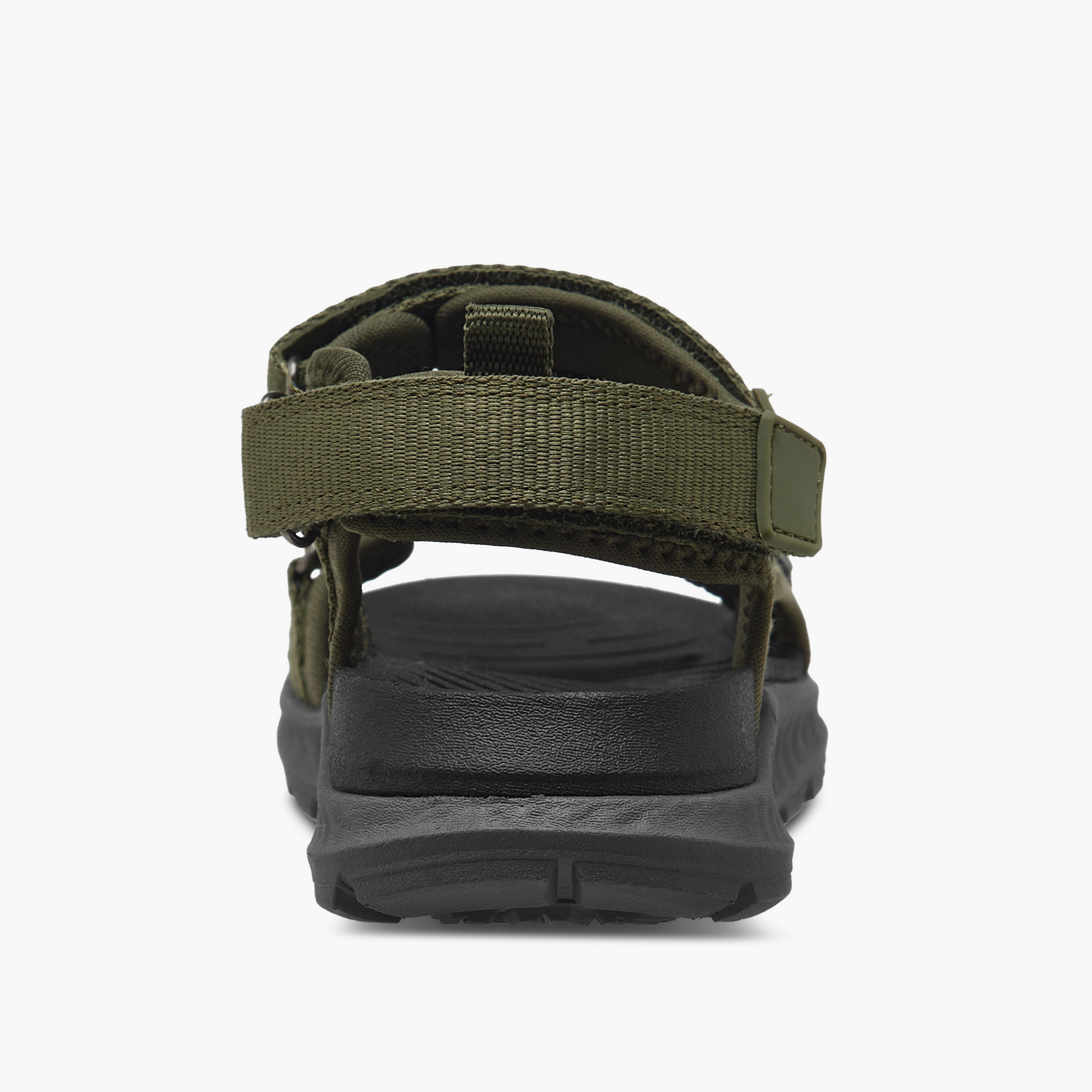 Mister Duchini Textured Floaters with Hook and Loop Closure-boys-shoes-sandals-image-4