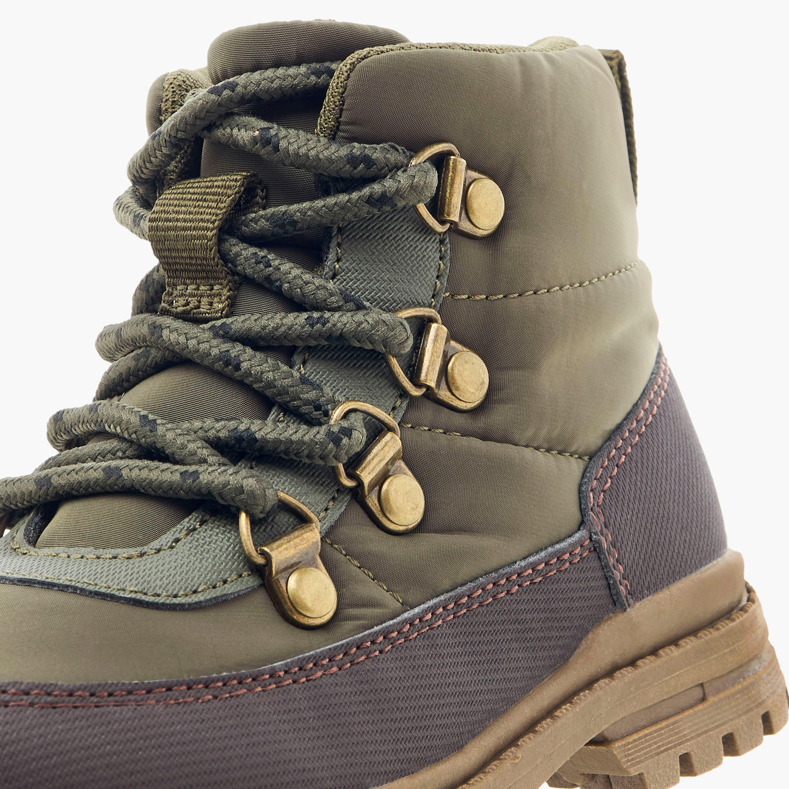 Juniors Panelled Ankle Boots with Zip Closure and Pull Tabs-boys-shoes-boots-image-4