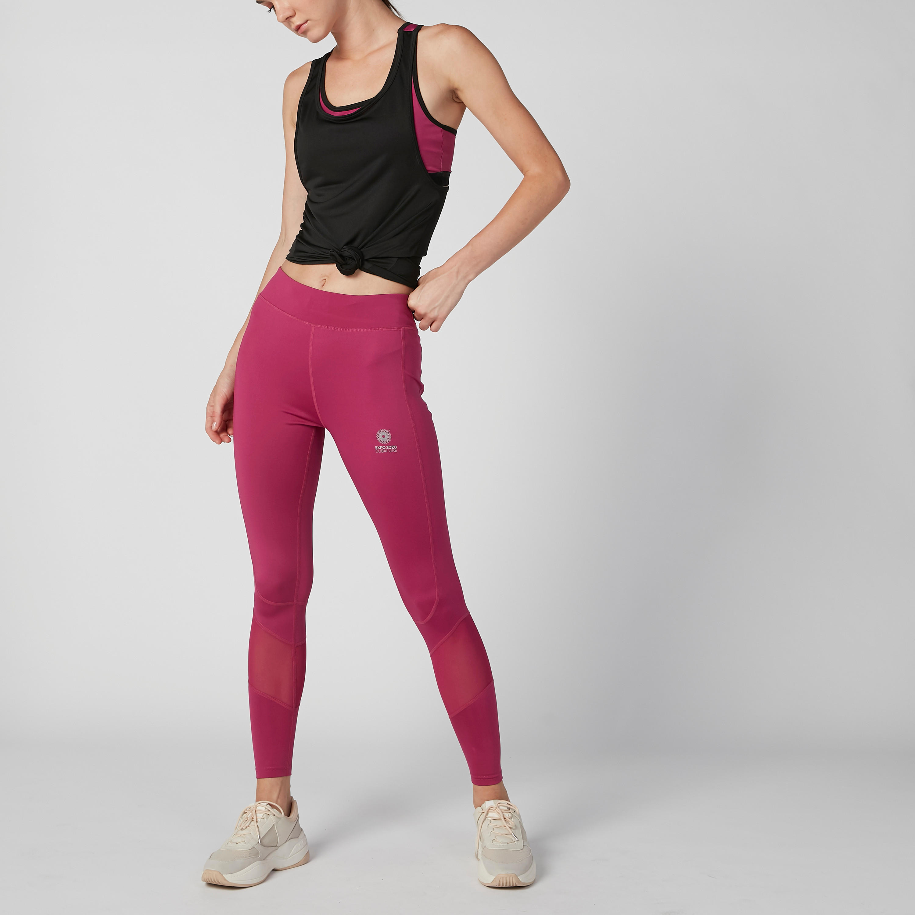 ليقنز مستدام بخصر مطّاطي وطبعات إكسبو 2020 -women-clothing-sportswearandactivewear-bottoms-image-2