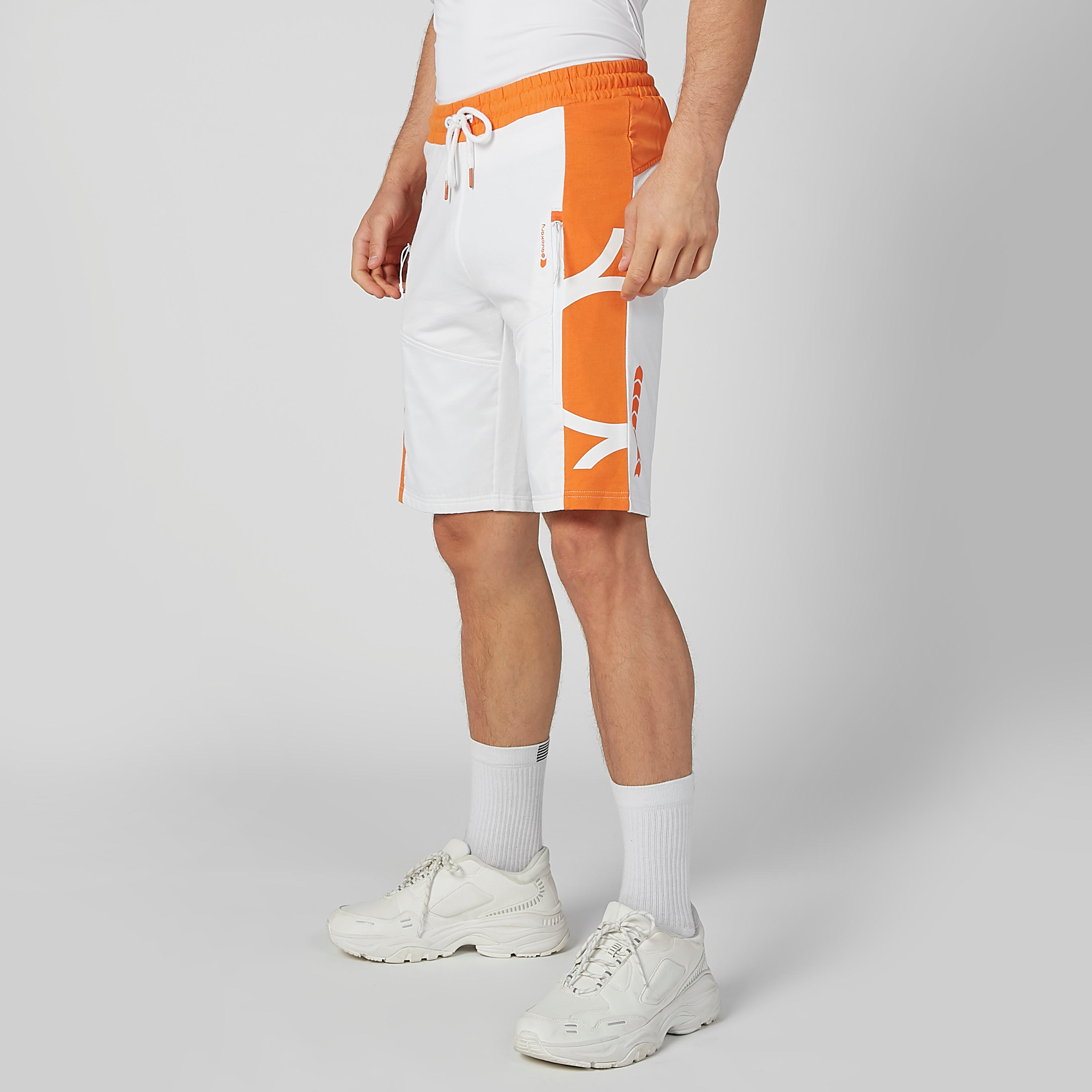 شورت بنمط كتل الألوان بخصر مطاطي ورباط-men-clothing-sportswearandactivewear-bottoms-image-5