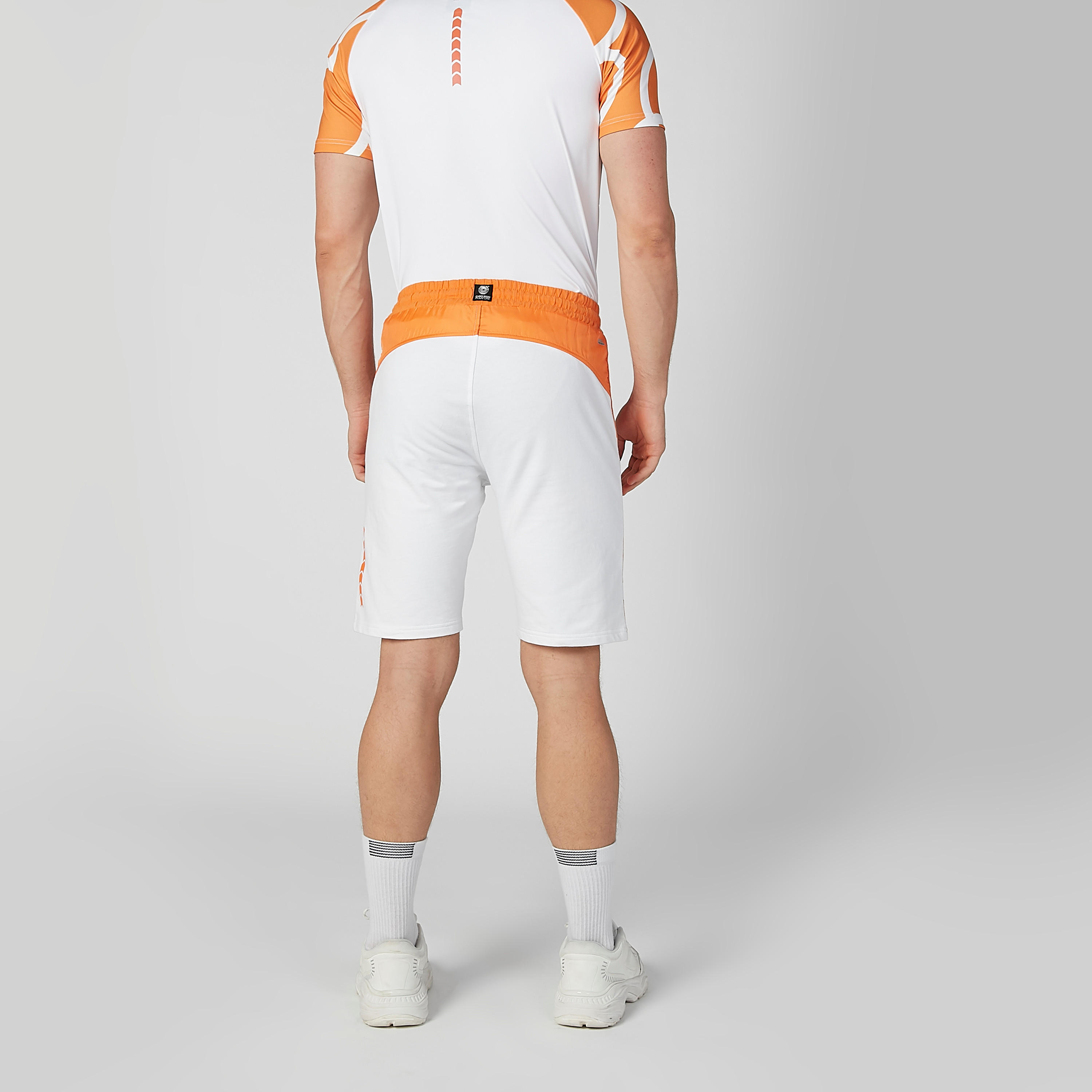Colour Block Shorts with Elasticised Waistband and Drawstring-men-clothing-sportswearandactivewear-bottoms-image-6