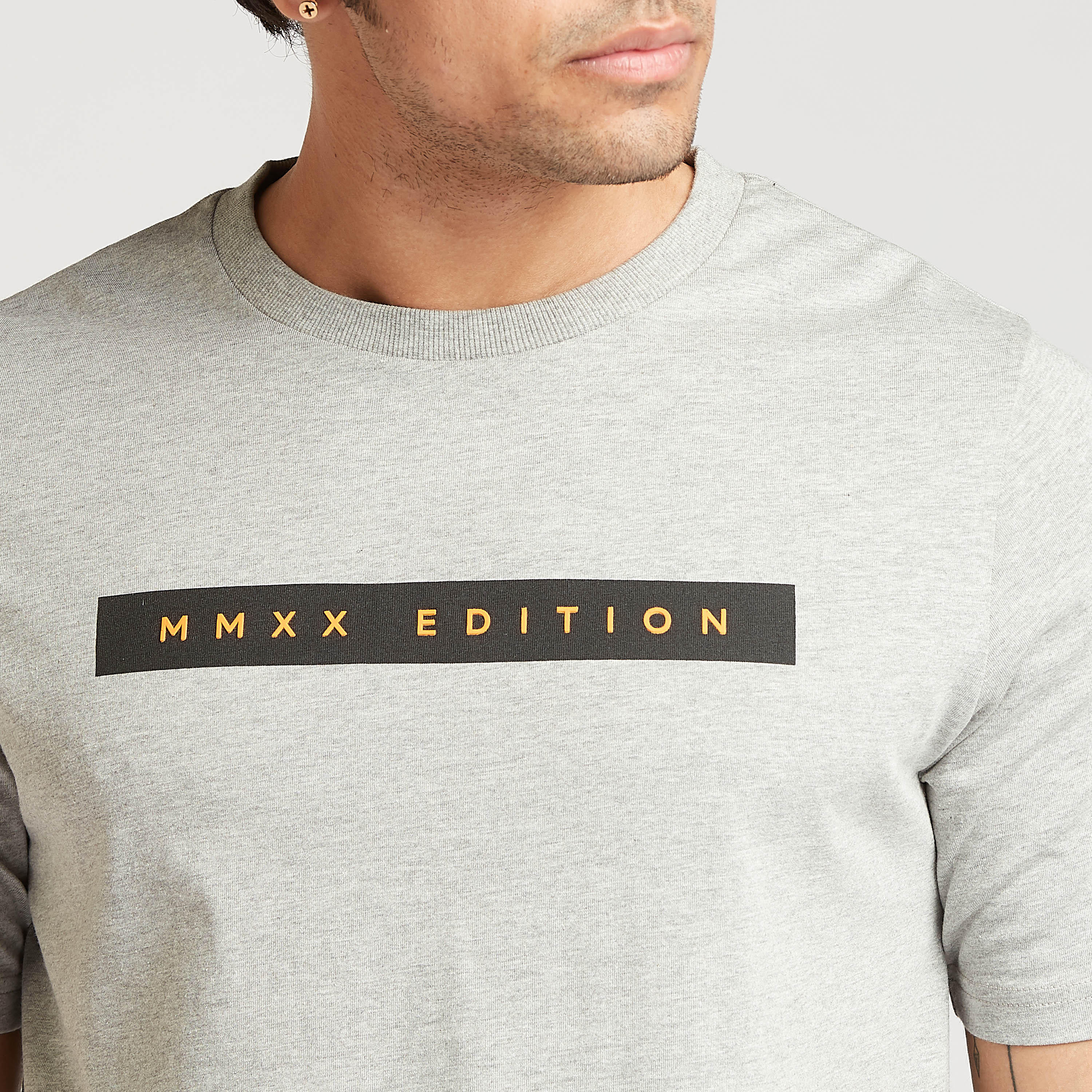 Printed T-shirt with Crew Neck and Short Sleeves-men-clothing-tshirtsandpolos-tshirts-image-2