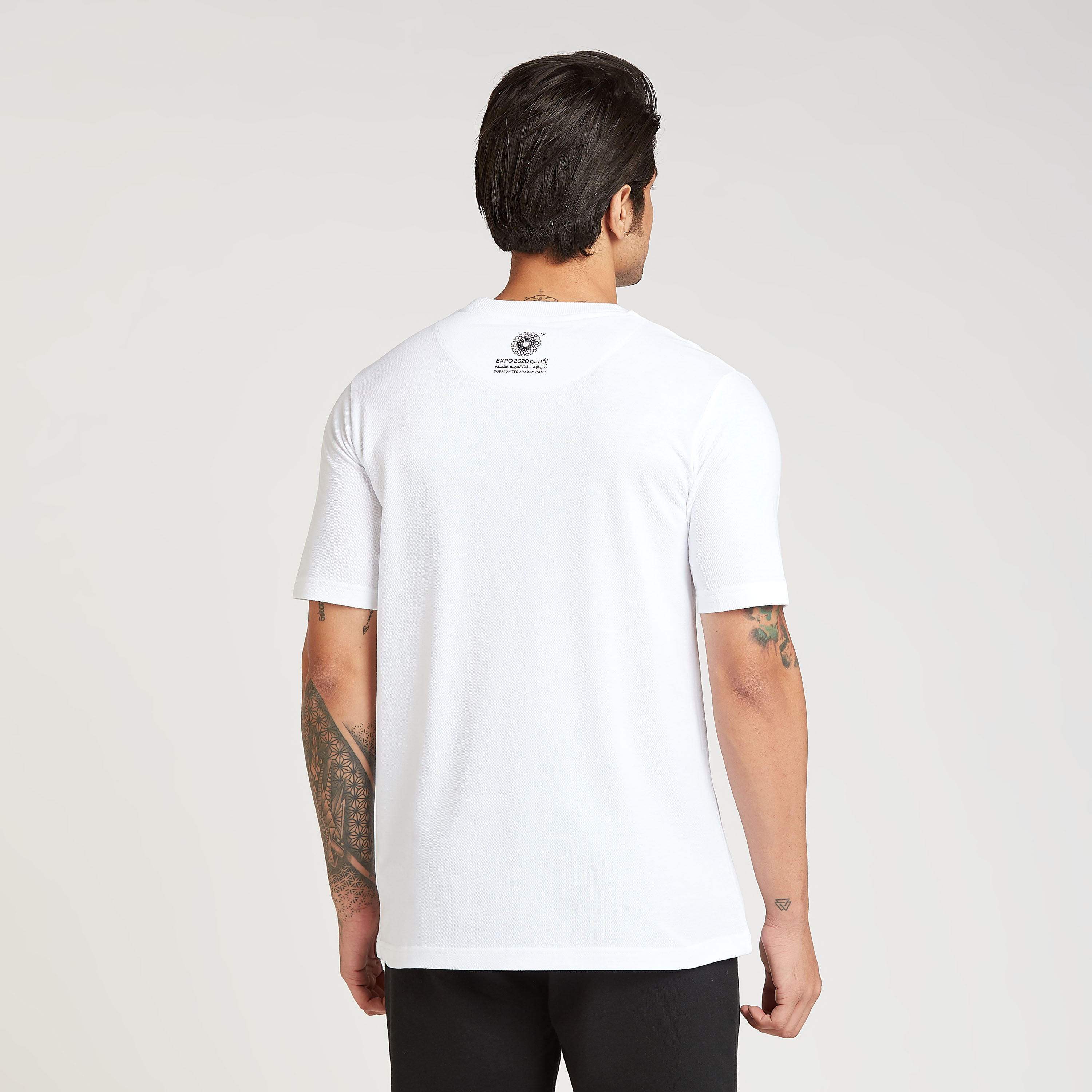 Expo 2020 Printed T-shirt with Crew Neck and Short Sleeves-men-clothing-tshirtsandpolos-tshirts-image-4