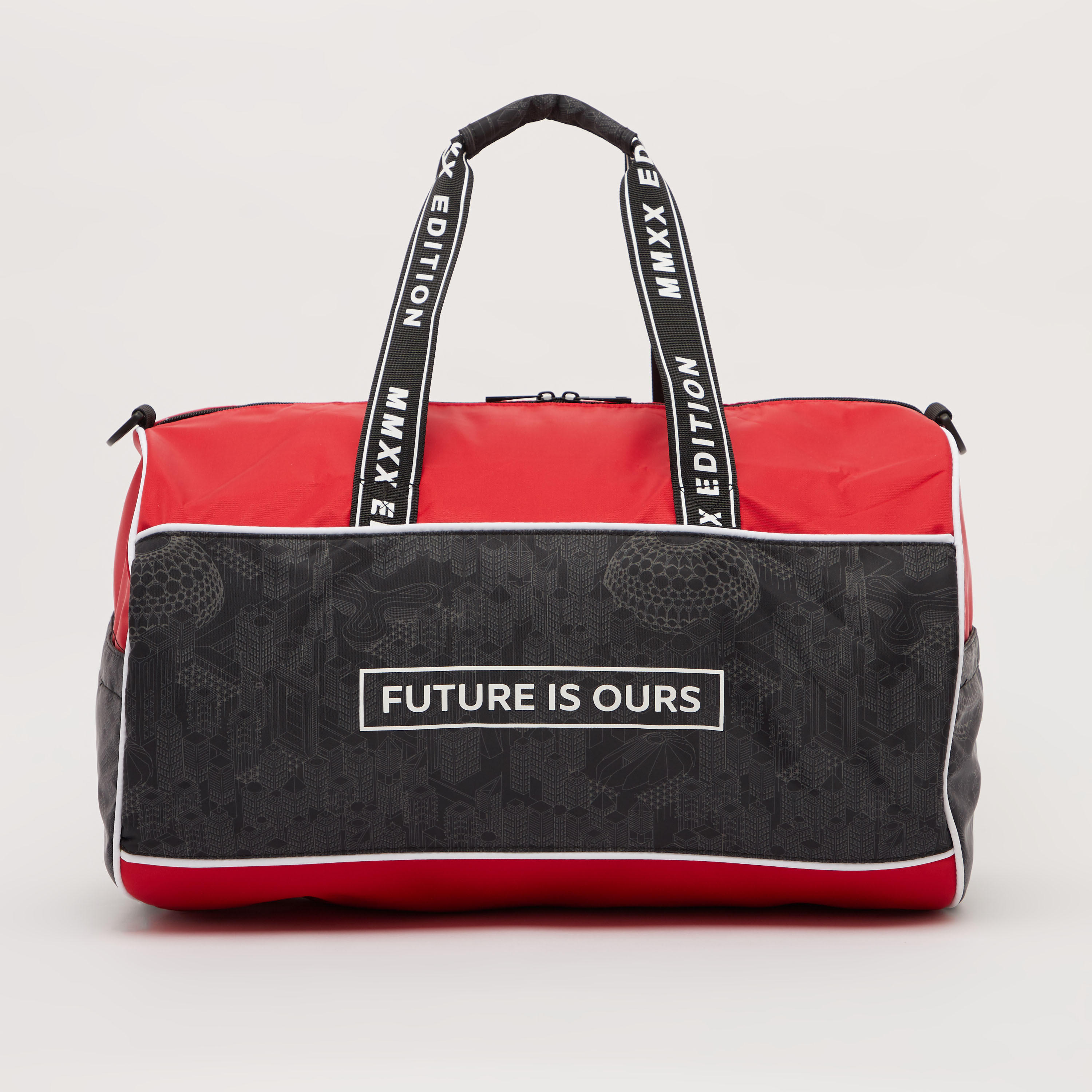 شنطة باولر بطبعات ومقابض مزدوجة وحزام قابل للتّعديل-men-bags-image-1