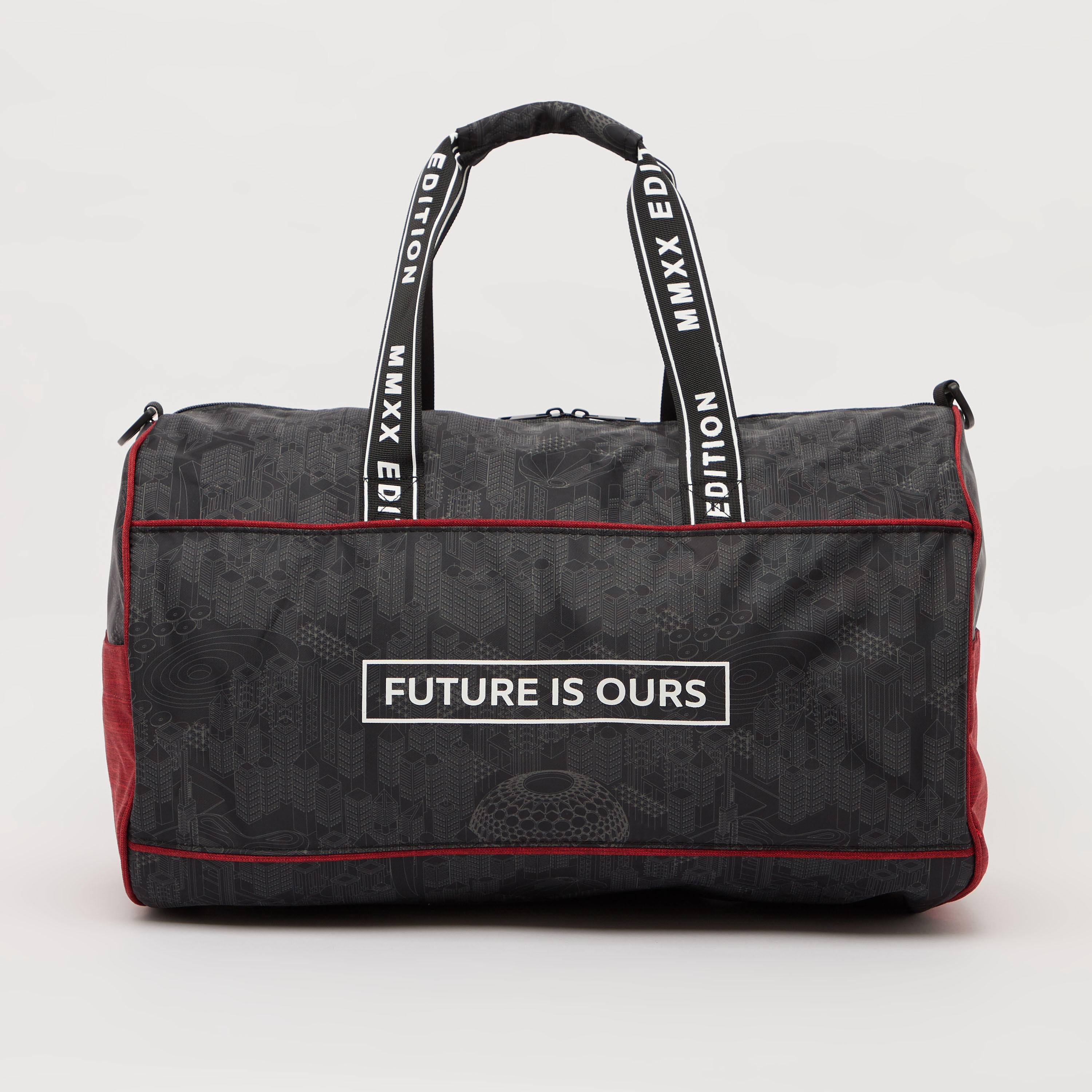 شنطة باولر بطبعات ومقابض مزدوجة وحزام قابل للتّعديل-men-bags-image-5