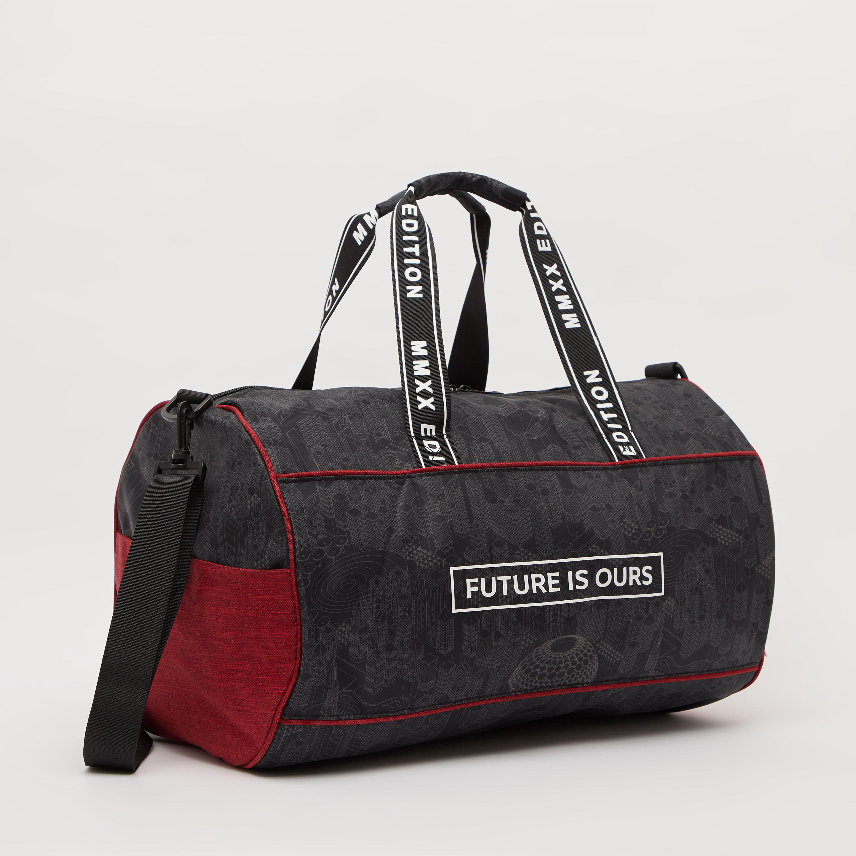 شنطة باولر بطبعات ومقابض مزدوجة وحزام قابل للتّعديل-men-bags-image-3