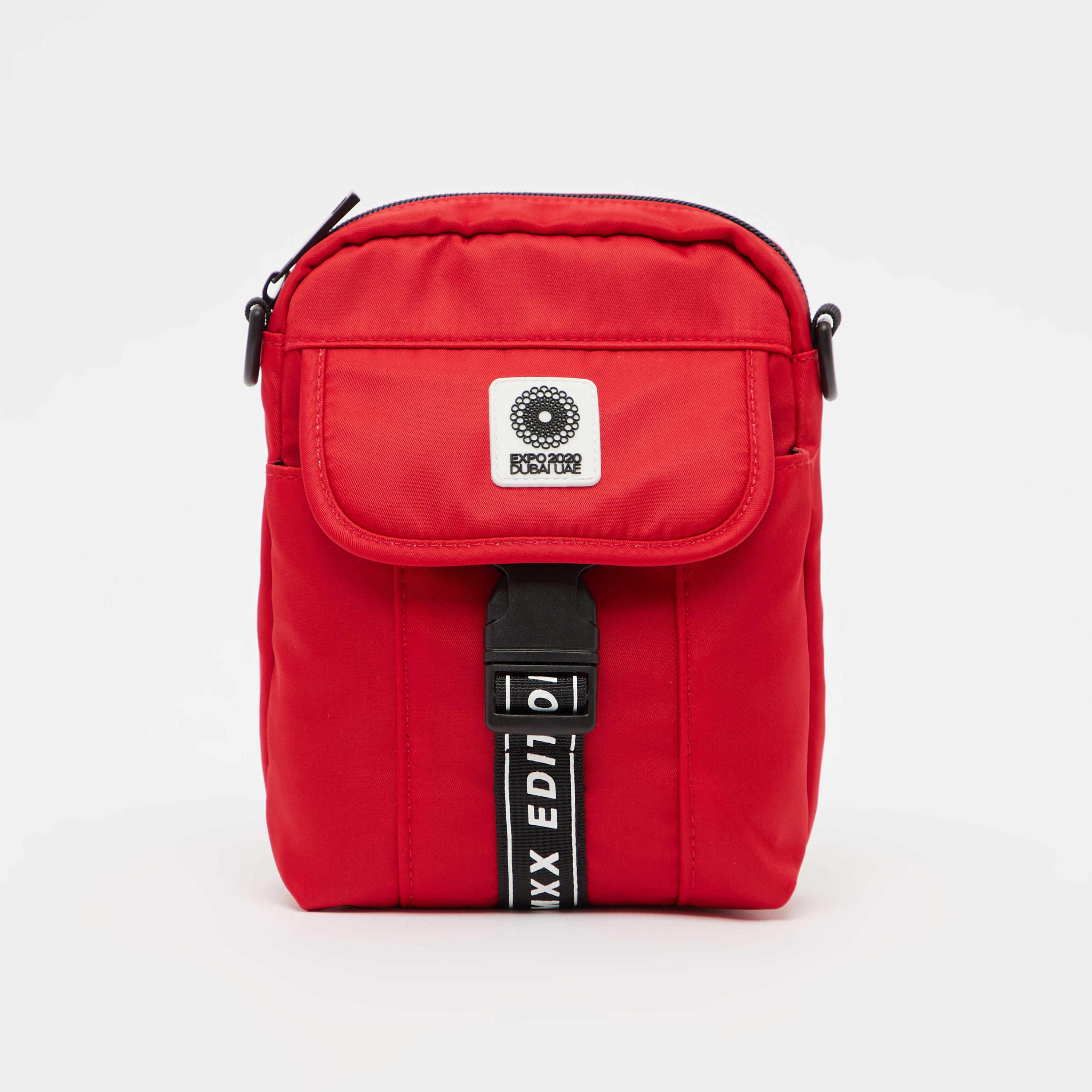 شنطة كروس بودي بطبعات وحزام قابل للتعديل إكسبو 2020-men-bags-image-1