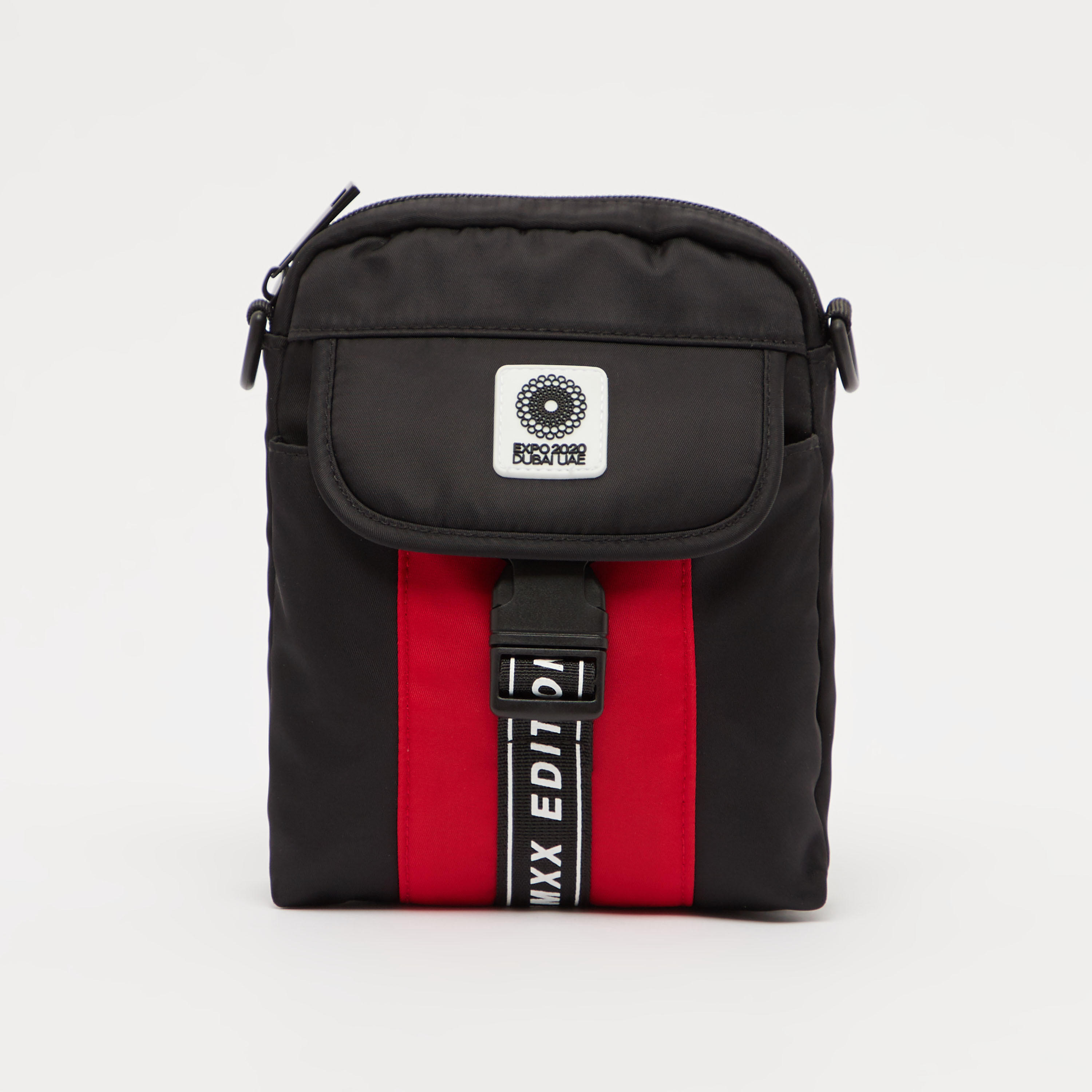 شنطة كروس بودي بطبعات وحزام قابل للتعديل إكسبو 2020-men-bags-image-5