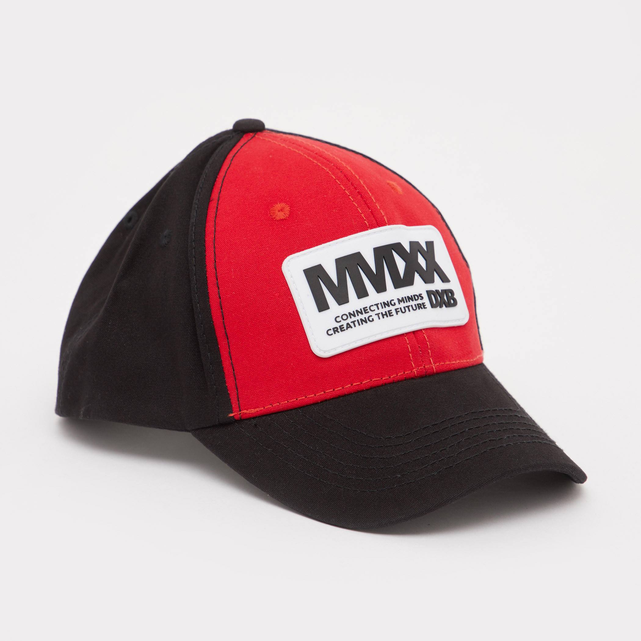 Expo 2020 Printed Applique Detail Cap with Snap Closure-men-caps-image-1