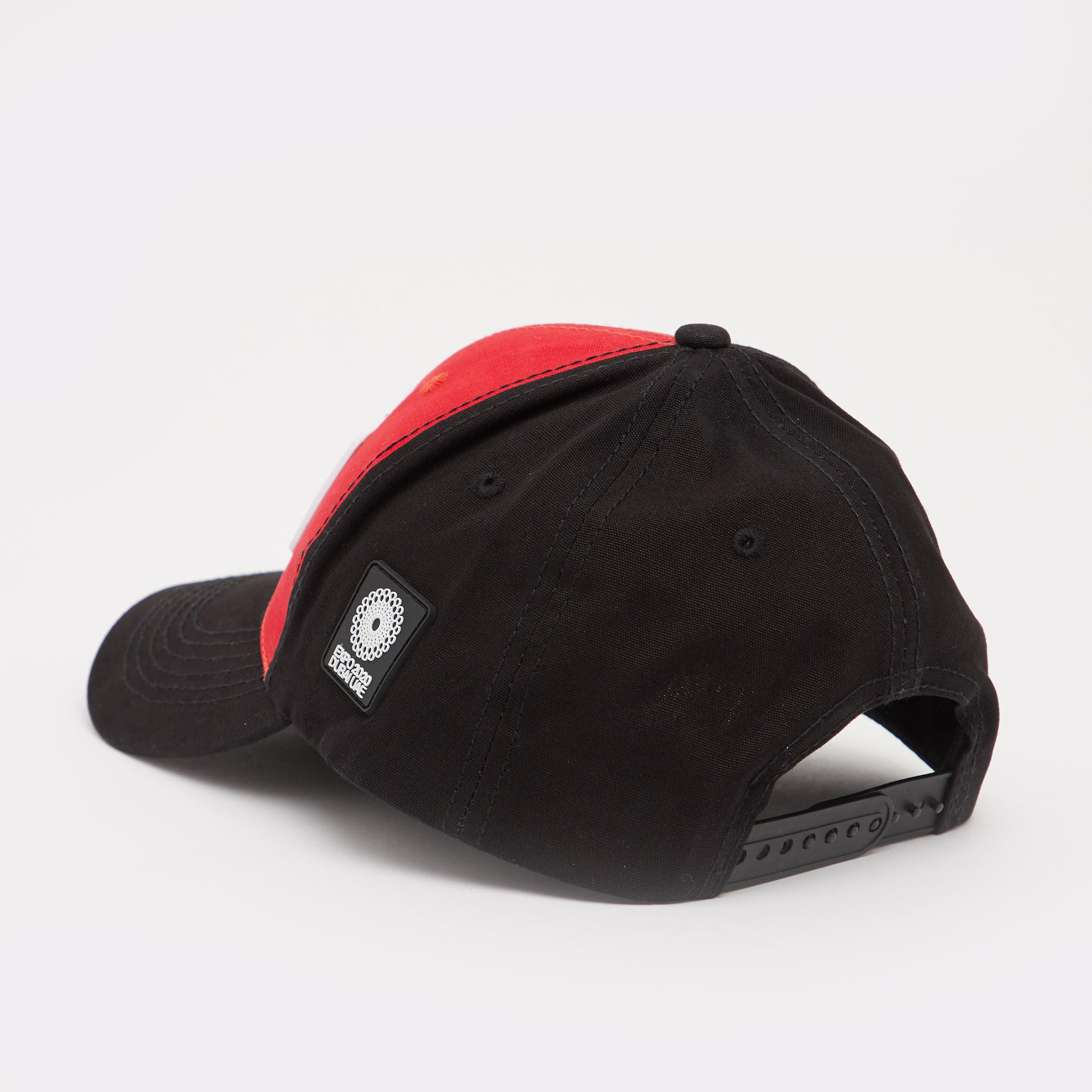 Expo 2020 Printed Applique Detail Cap with Snap Closure-men-caps-image-3