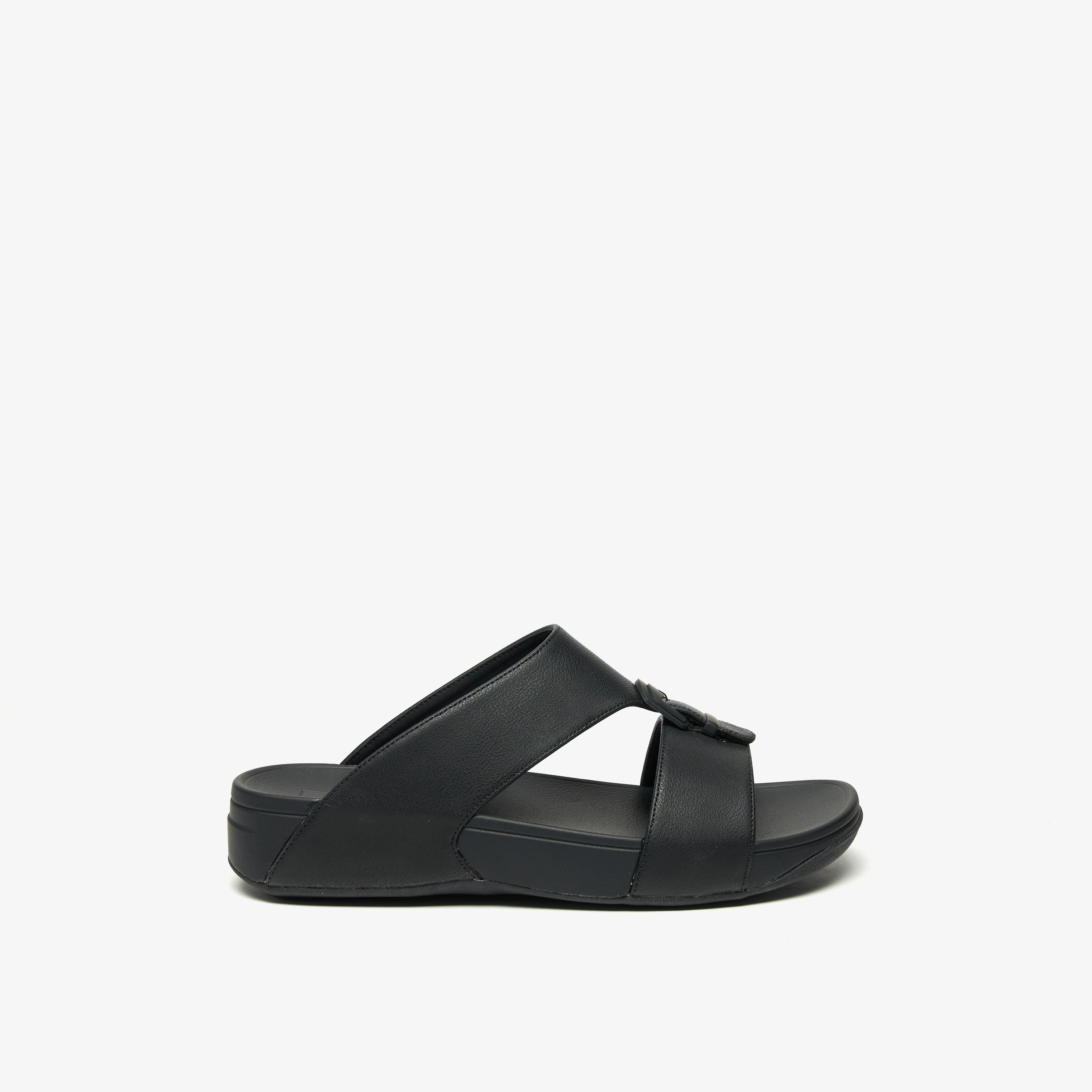 صندل مريح سادة سهل الارتداء بزينة إبزيم من لو كونفورت-cpmen-footwear-sandals-image-4