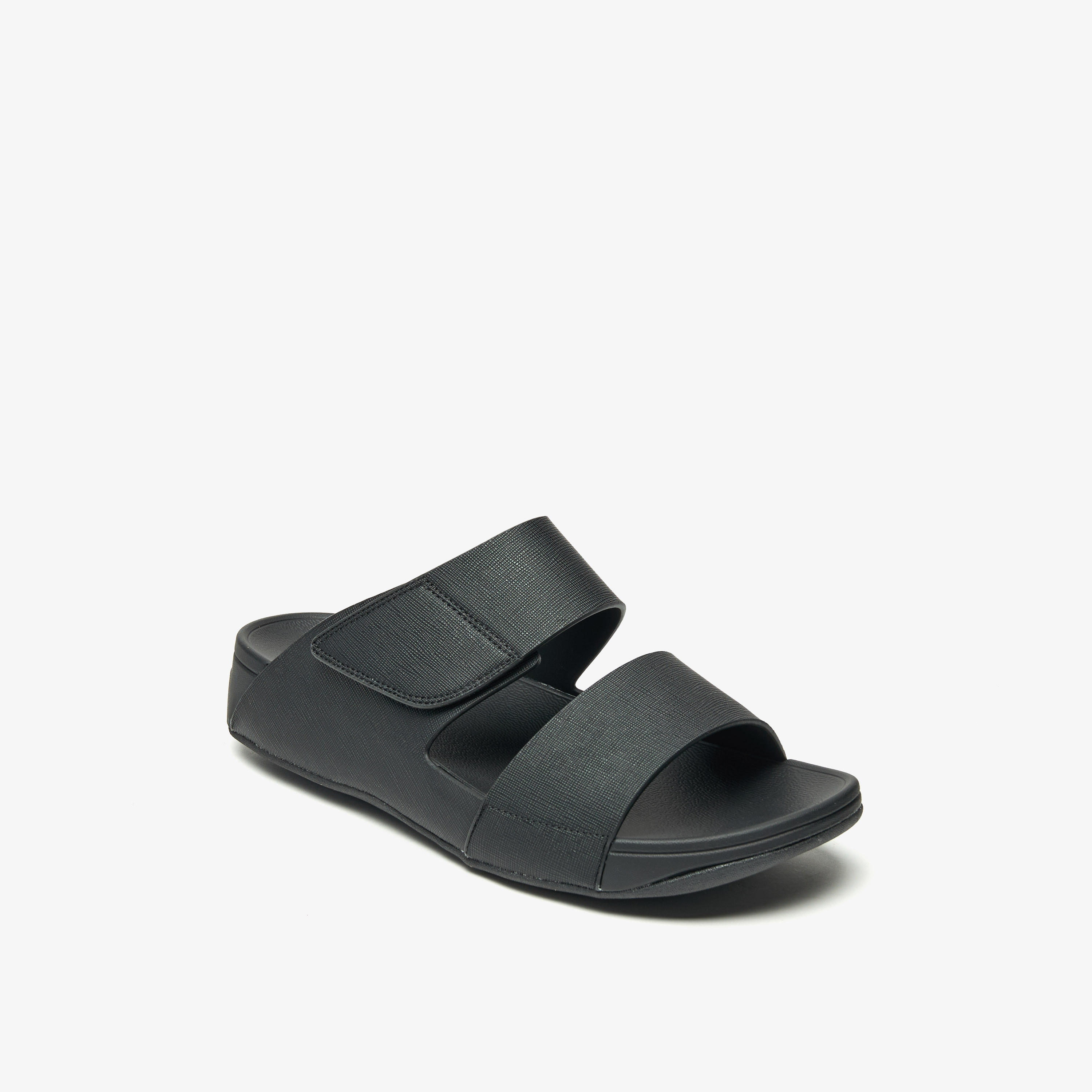 Le Confort Textured Slip-On Comfort Sandals-men-shoes-sandals-image-1