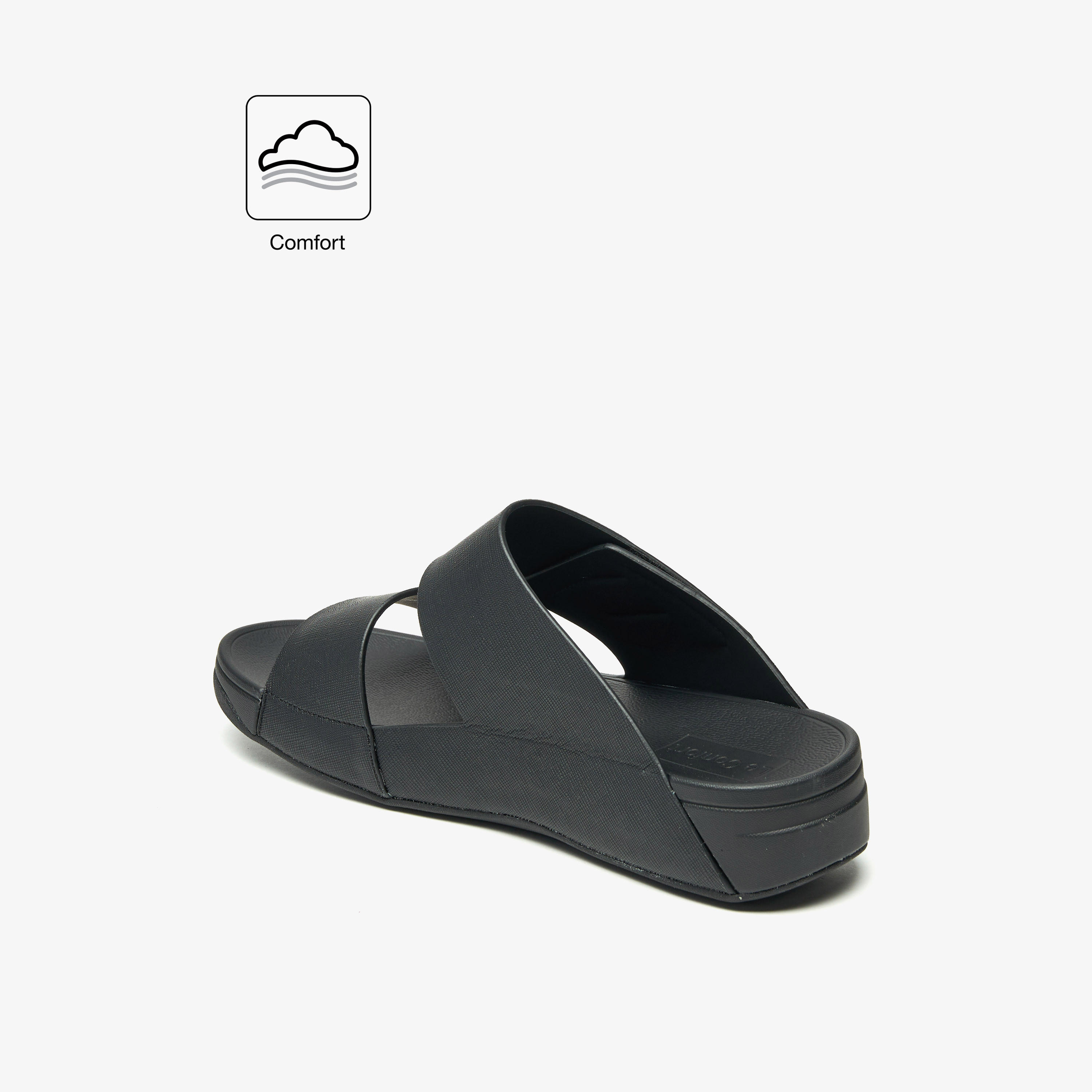 Le Confort Textured Slip-On Comfort Sandals-men-shoes-sandals-image-2