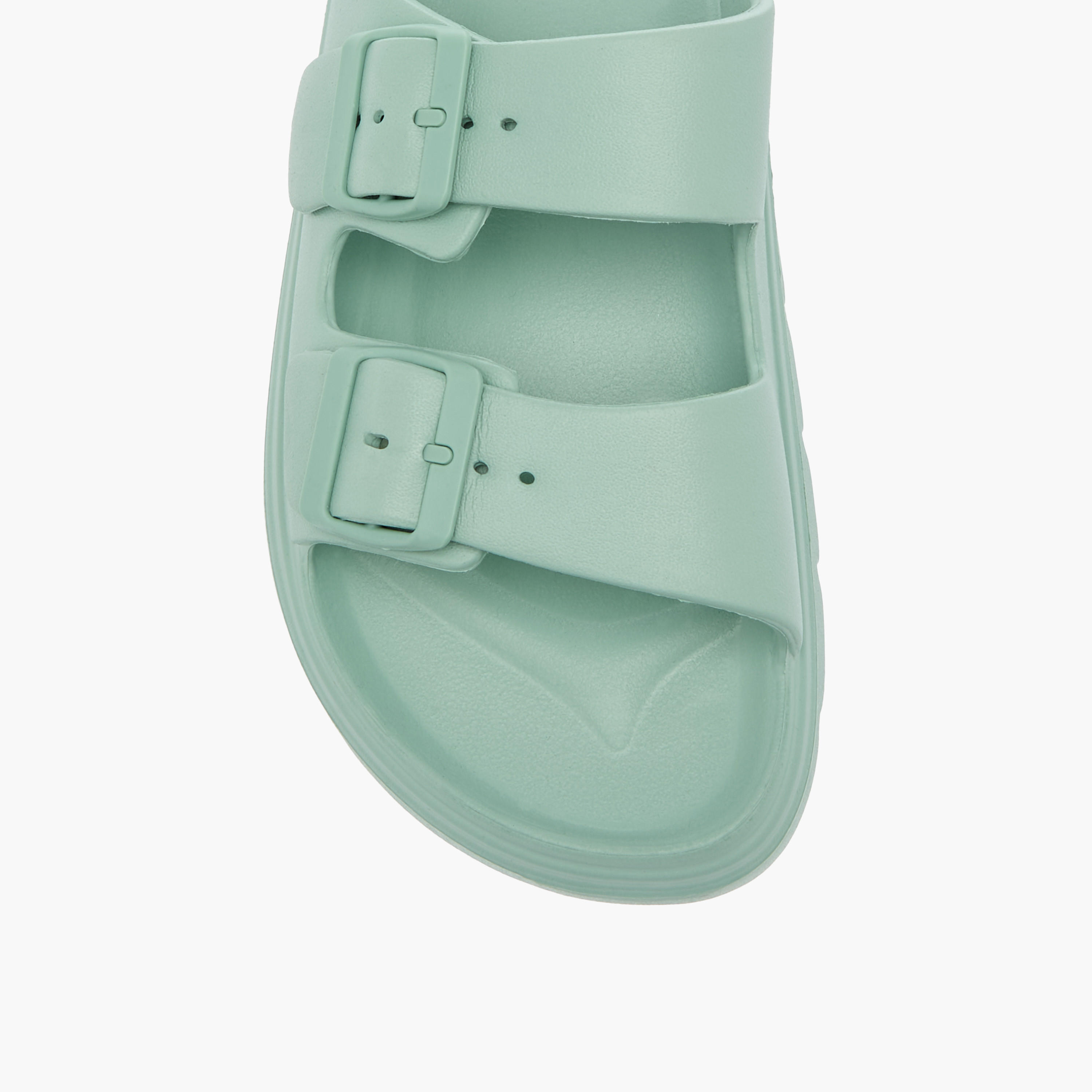 Celeste Women's Buckle Accent Slide Slippers with Slip-On Closure-women-shoes-flipflopsandslides-image-3