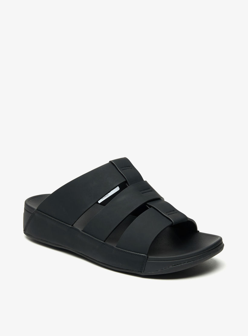 Le Confort Solid Slip-On Comfort Sandals-men-shoes-sandals-image-1
