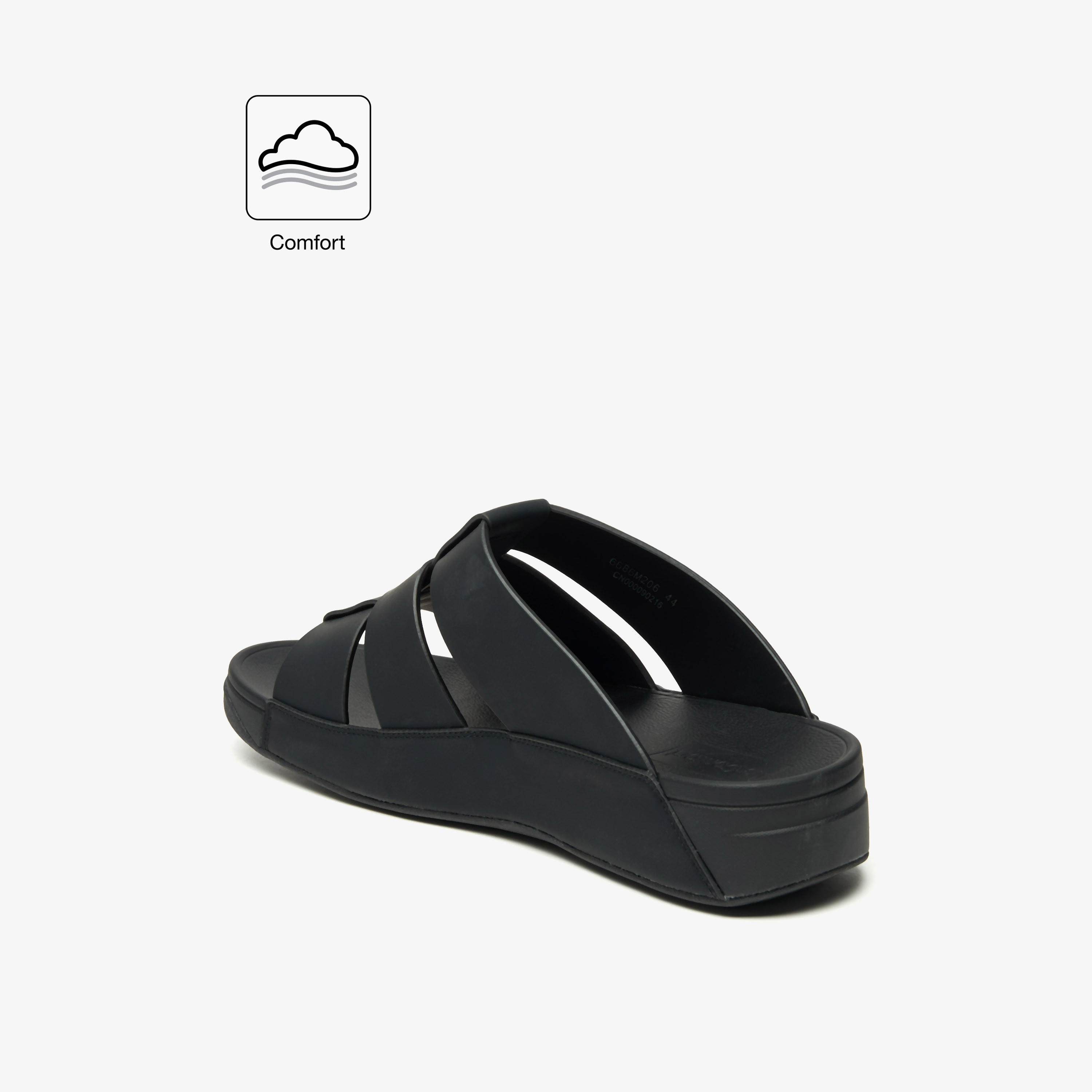 Le Confort Solid Slip-On Comfort Sandals-men-shoes-sandals-image-2