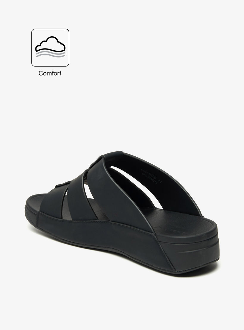 Le Confort Solid Slip-On Comfort Sandals-men-shoes-sandals-image-2
