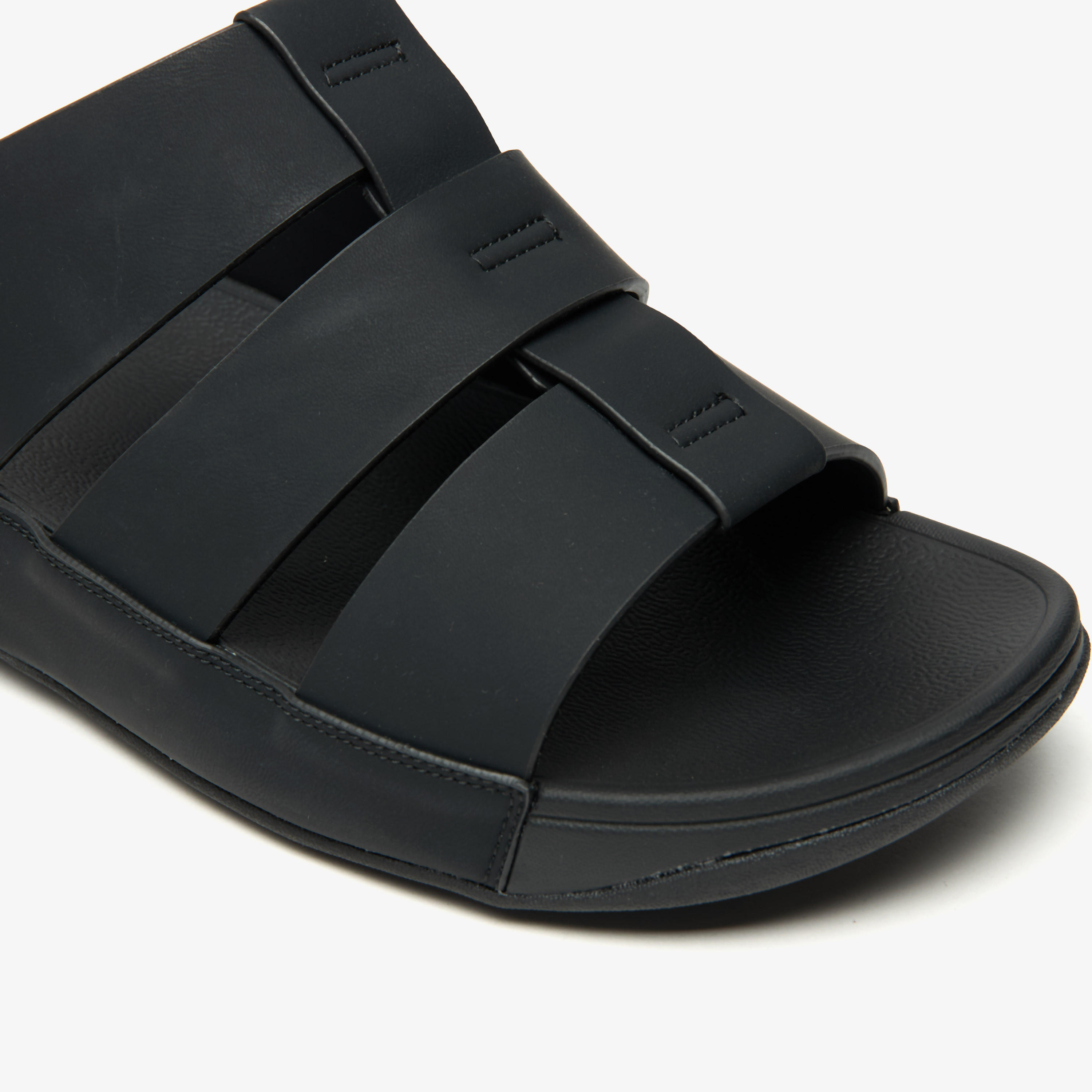 صندل مريح سادة سهل الارتداء من لو كونفورت-men-shoes-sandals-image-5
