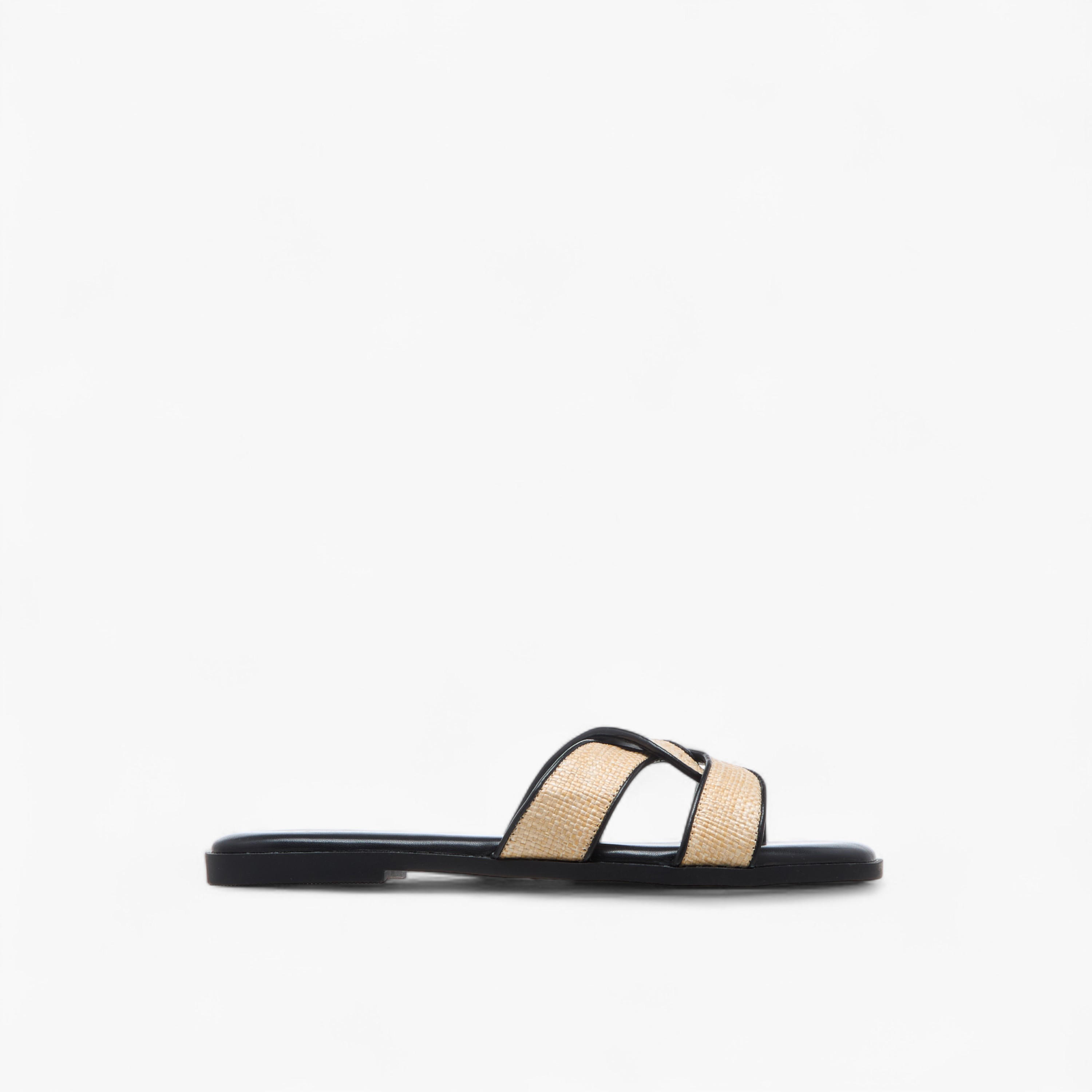 Celeste Women's Textured Slip-On Flat Sandals-women-shoes-flats-sandals-image-3