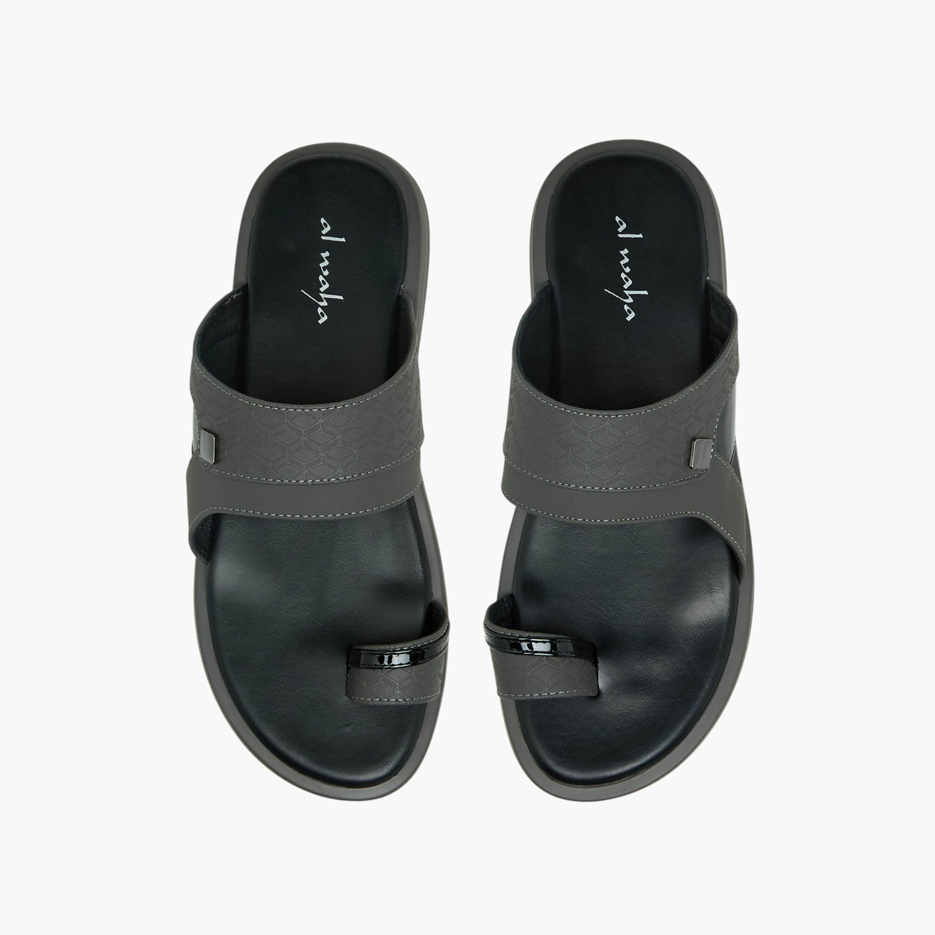 Al Waha Men Slip-On Arabic Sandals-men-shoes-sandals-image-1