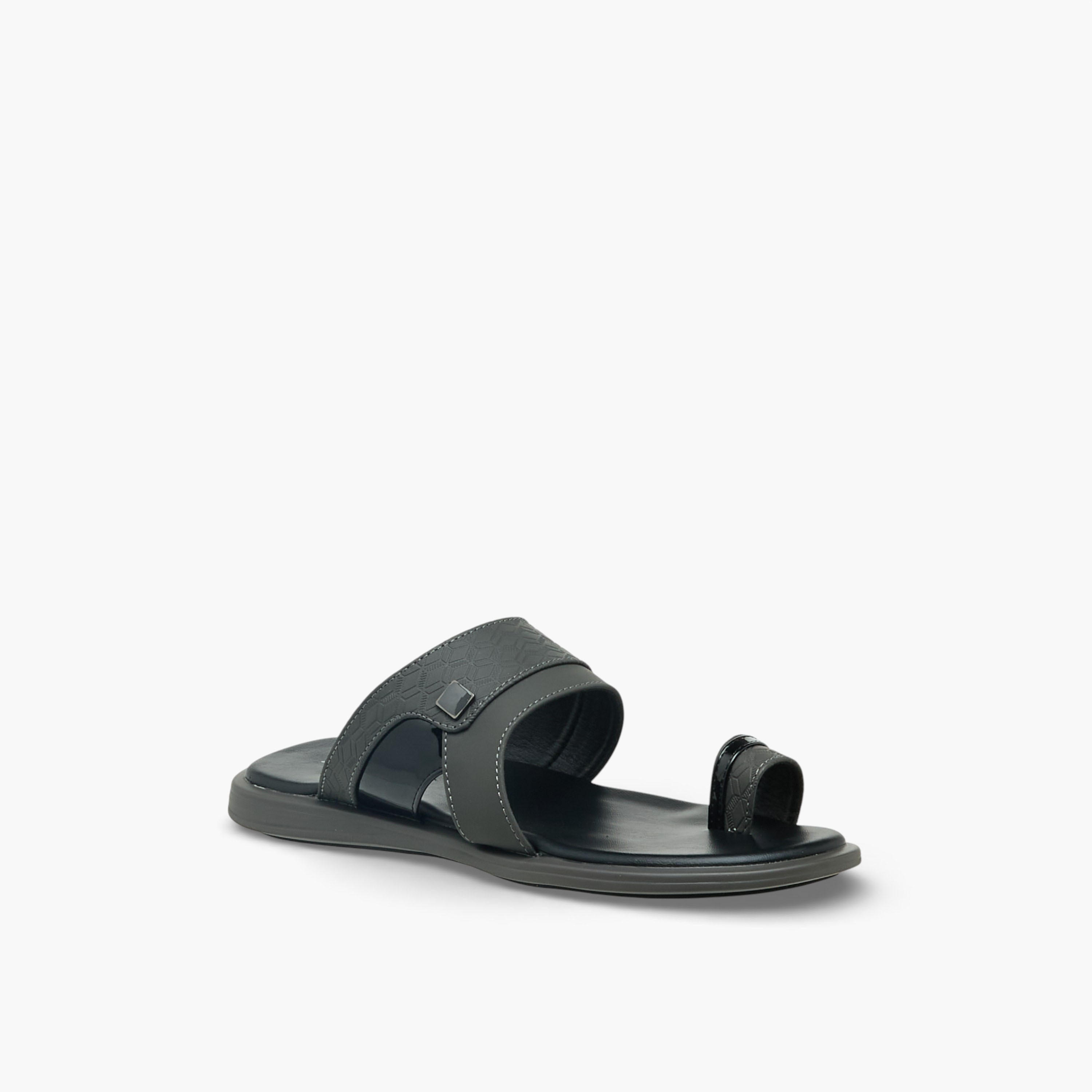 Al Waha Men Slip-On Arabic Sandals-men-shoes-sandals-image-2