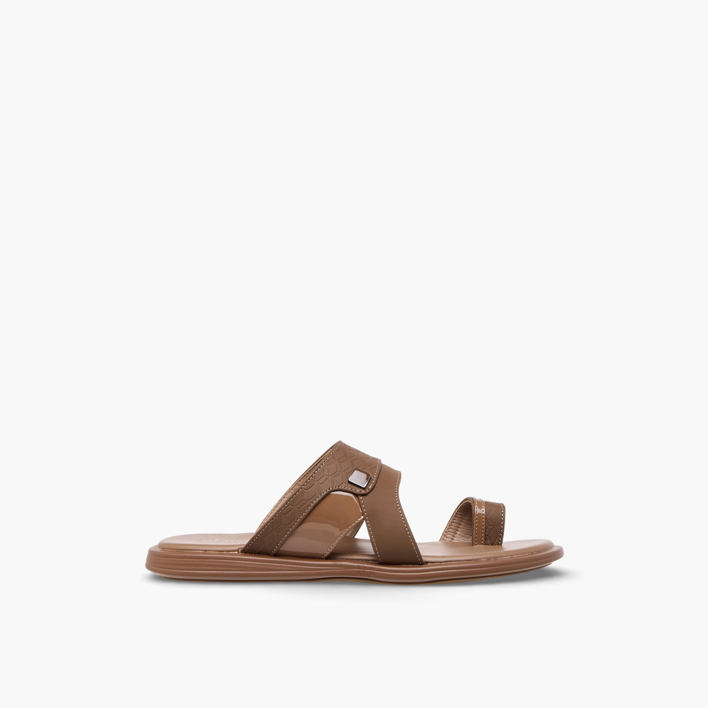 Al Waha Men Slip-On Arabic Sandals-men-shoes-sandals-image-3