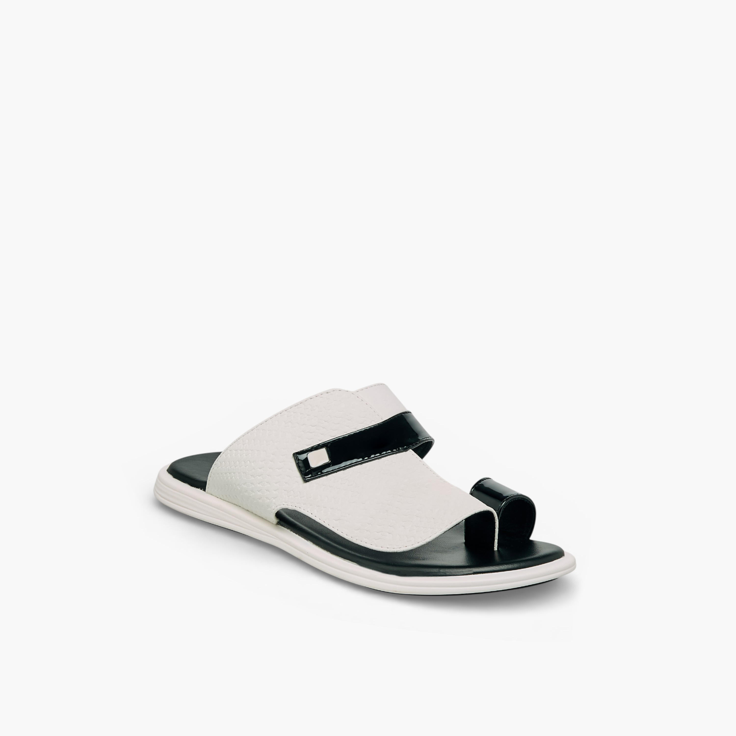 صندل عربي بحلقة إصبع للرجال من الواحة-men-shoes-sandals-image-2