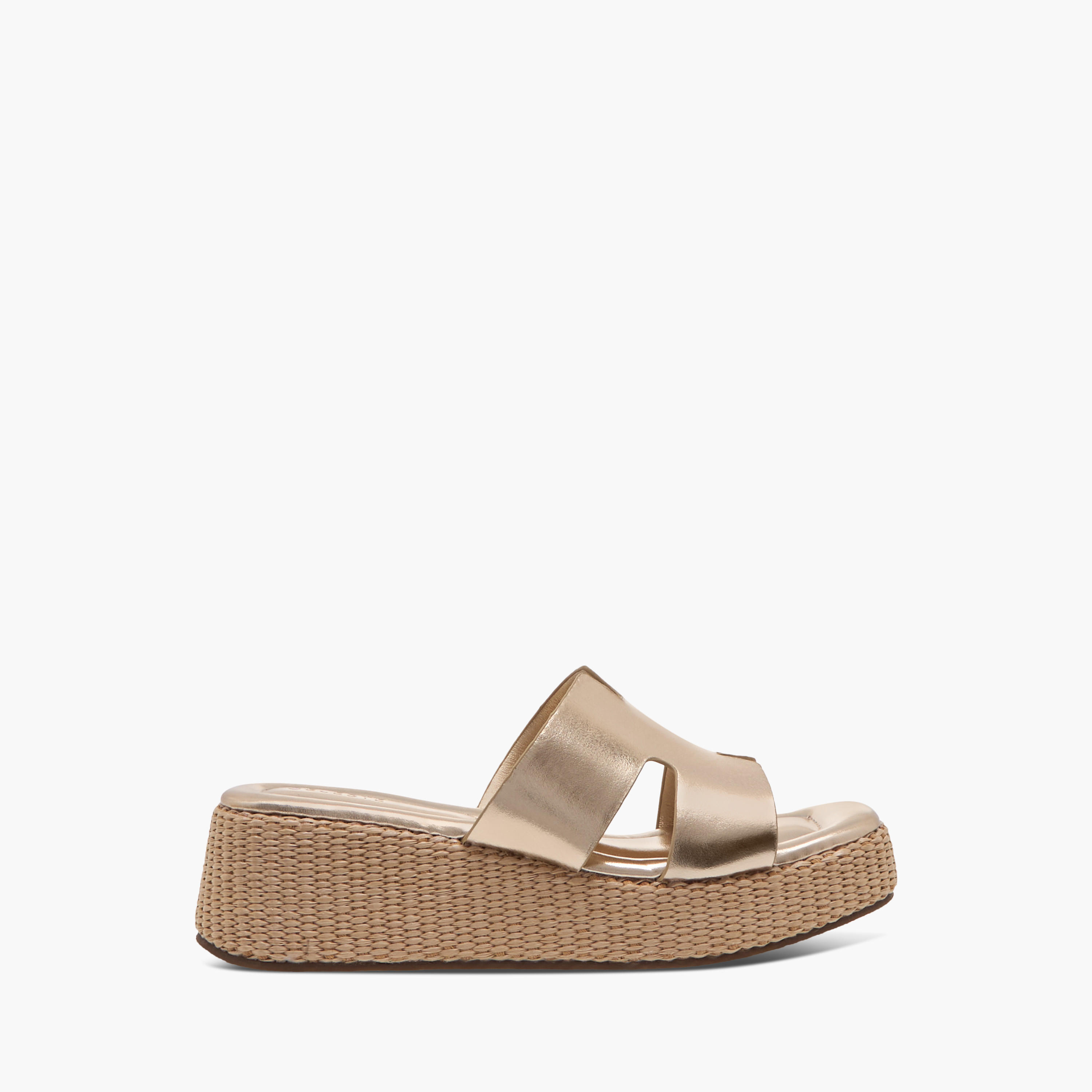صندل فلاتفورم سهل الارتداء بارز الملمس للنساء من سيليست-women-shoes-sandals-heeled-image-3