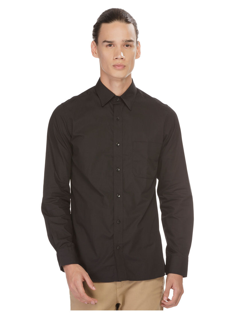 Arrow Solid Colour Shirt-men-clothing-shirts-image-5