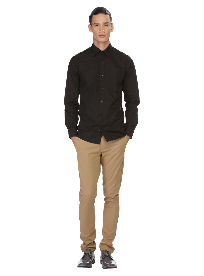 Arrow Solid Colour Shirt-men-clothing-shirts-image-1