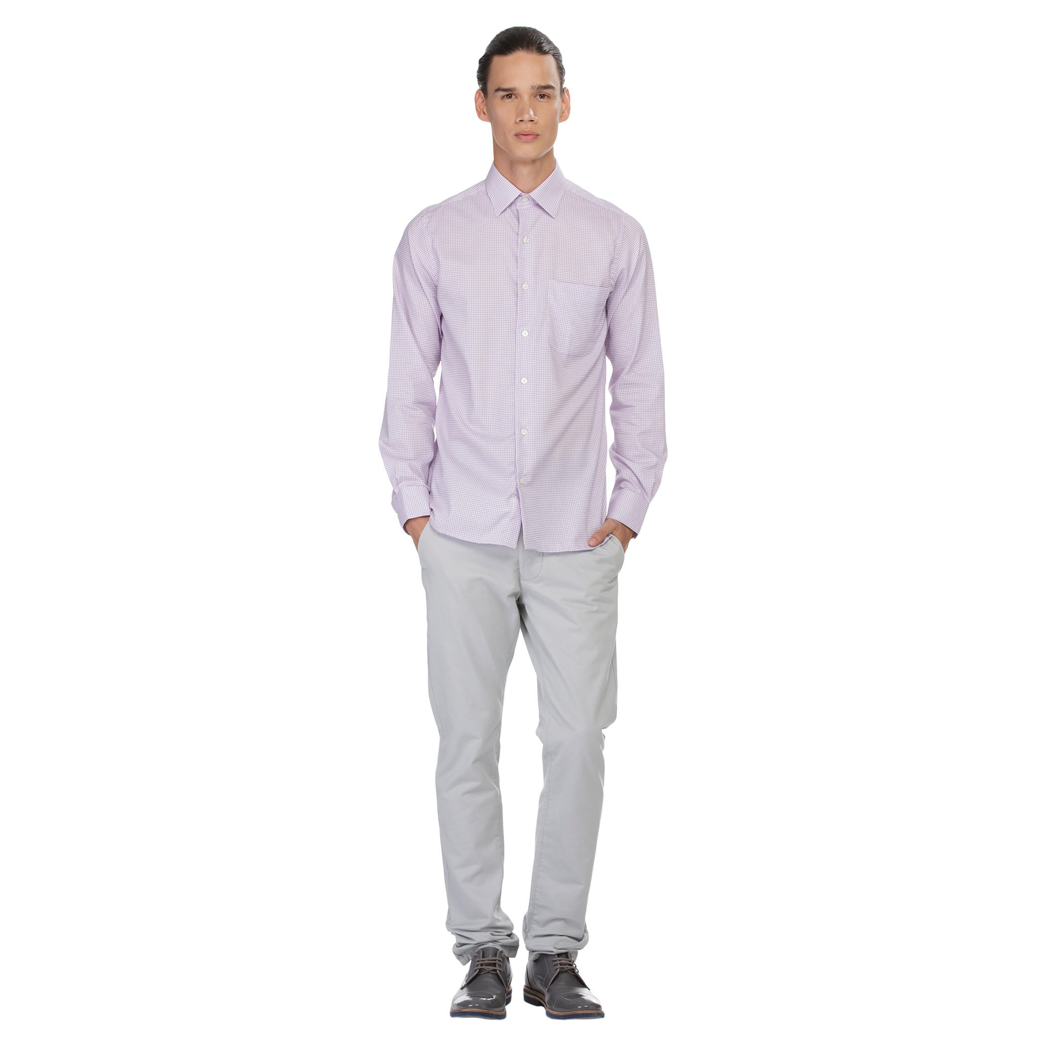 Arrow Chequered Shirt-men-clothing-shirts-image-5