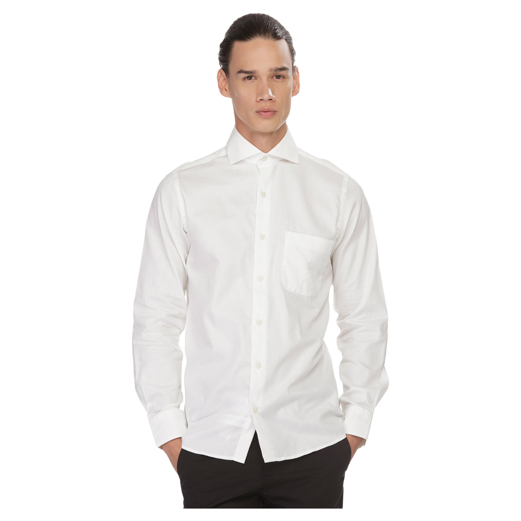 Arrow Solid Colour Shirt-men-clothing-shirts-image-5