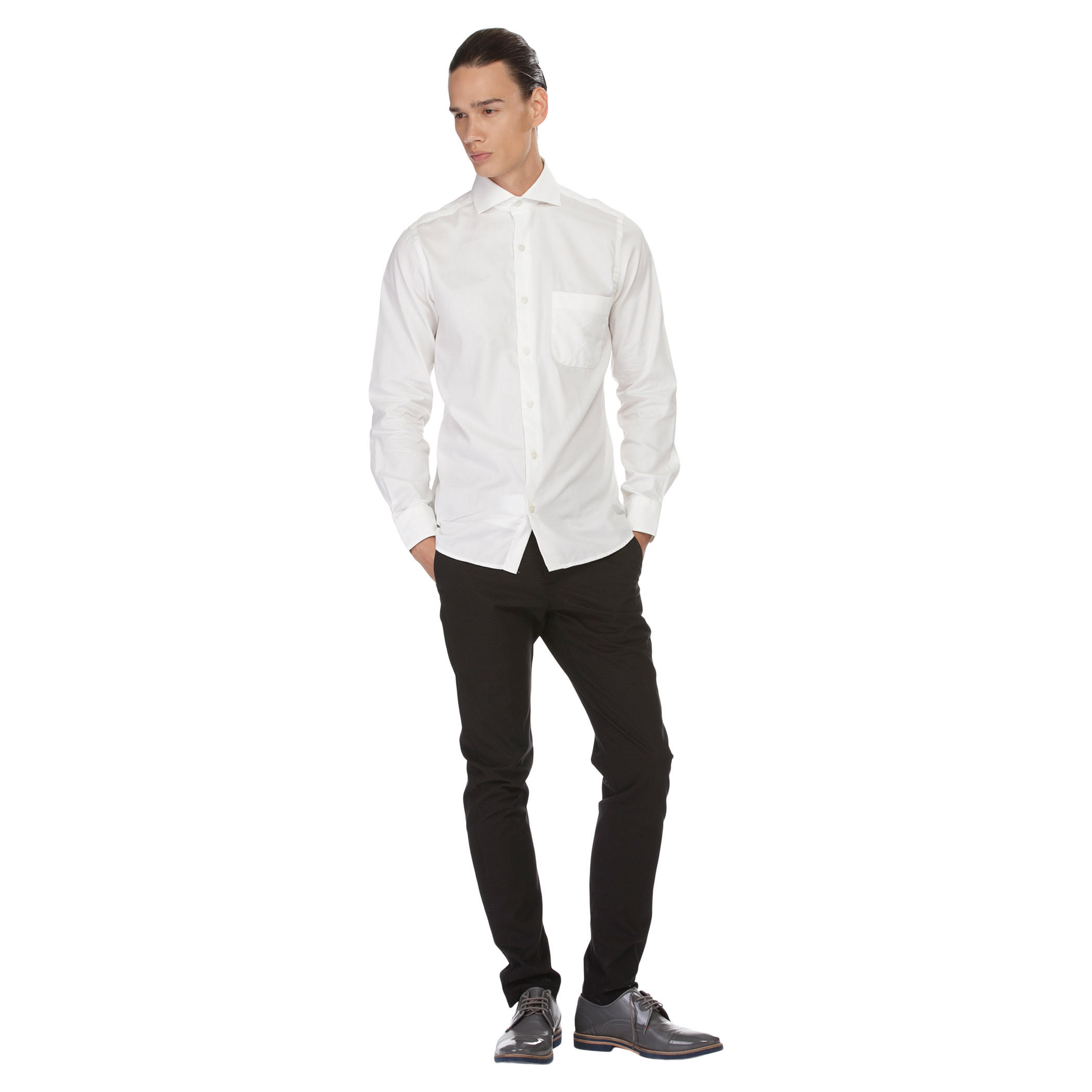 Arrow Solid Colour Shirt-men-clothing-shirts-image-5