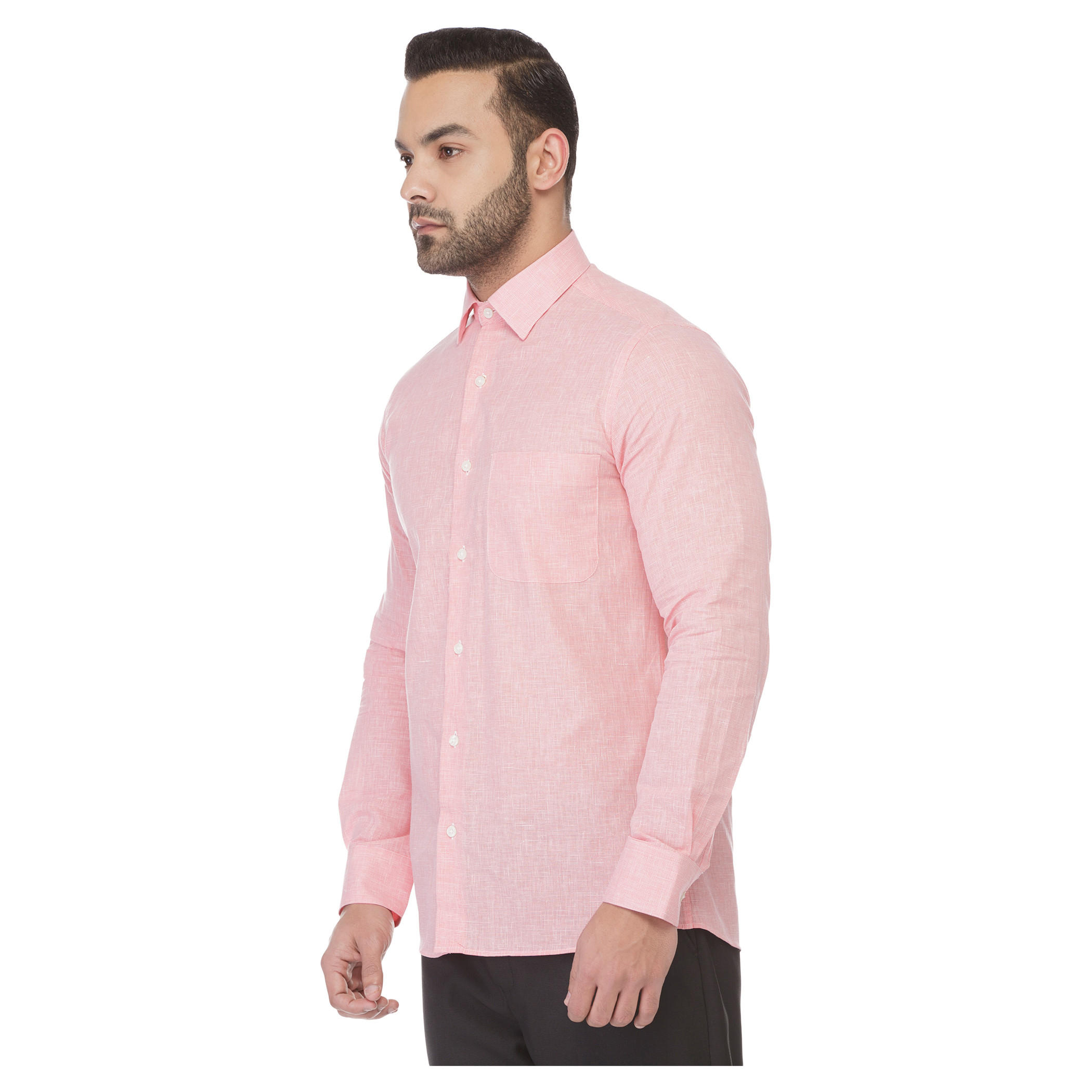 Arrow Solid Colour Shirt-men-clothing-shirts-image-3