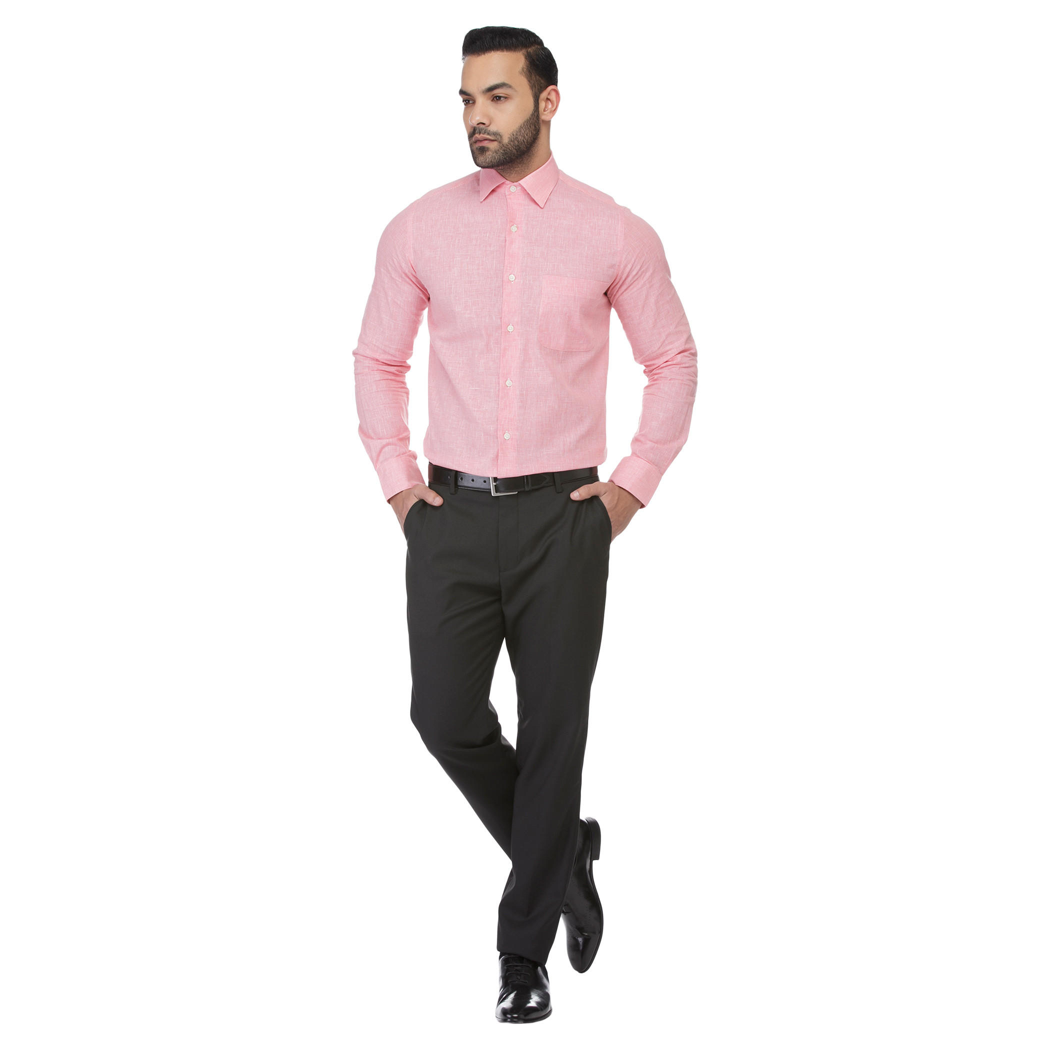 Arrow Solid Colour Shirt-men-clothing-shirts-image-5