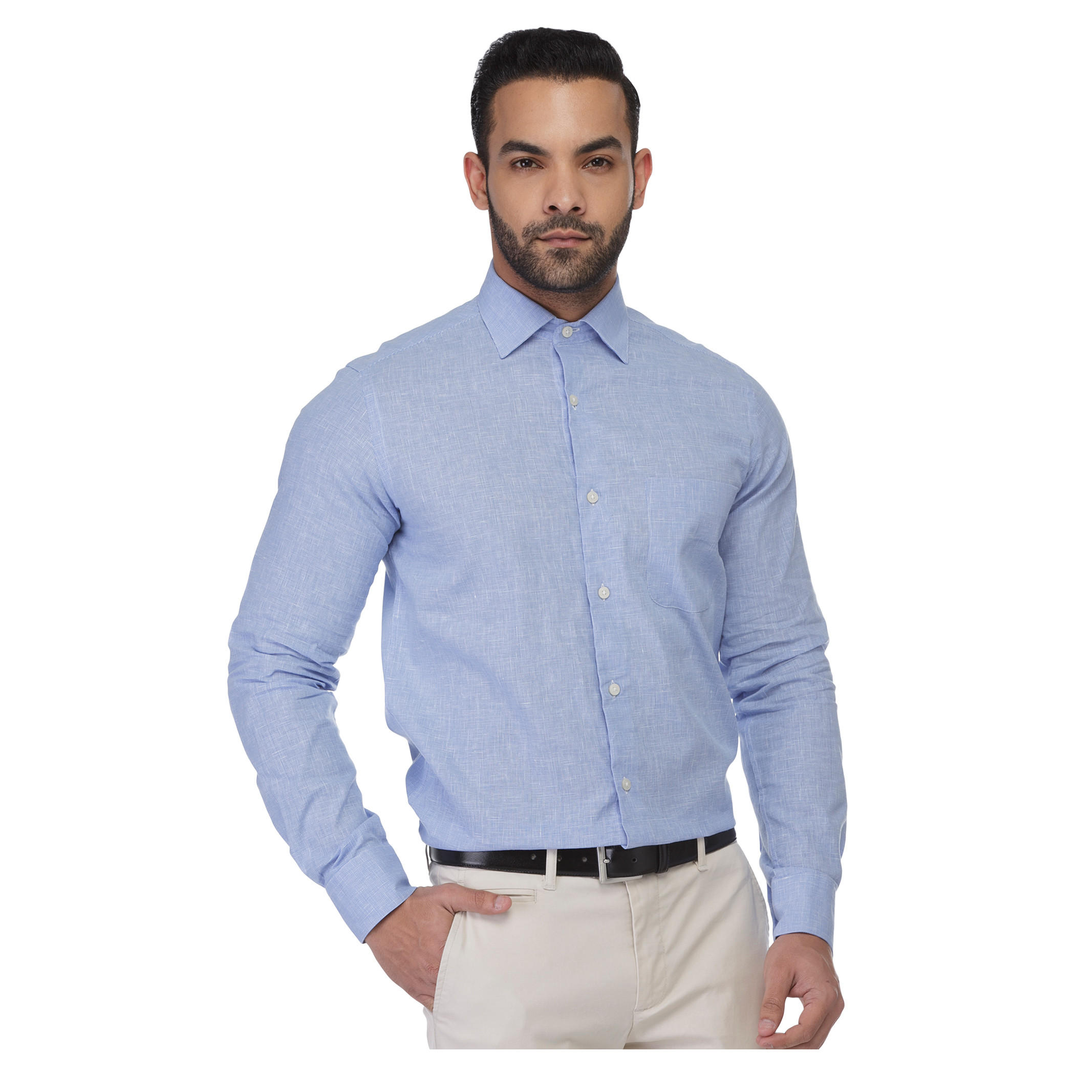 Arrow Solid Colour Shirt-men-clothing-shirts-image-6