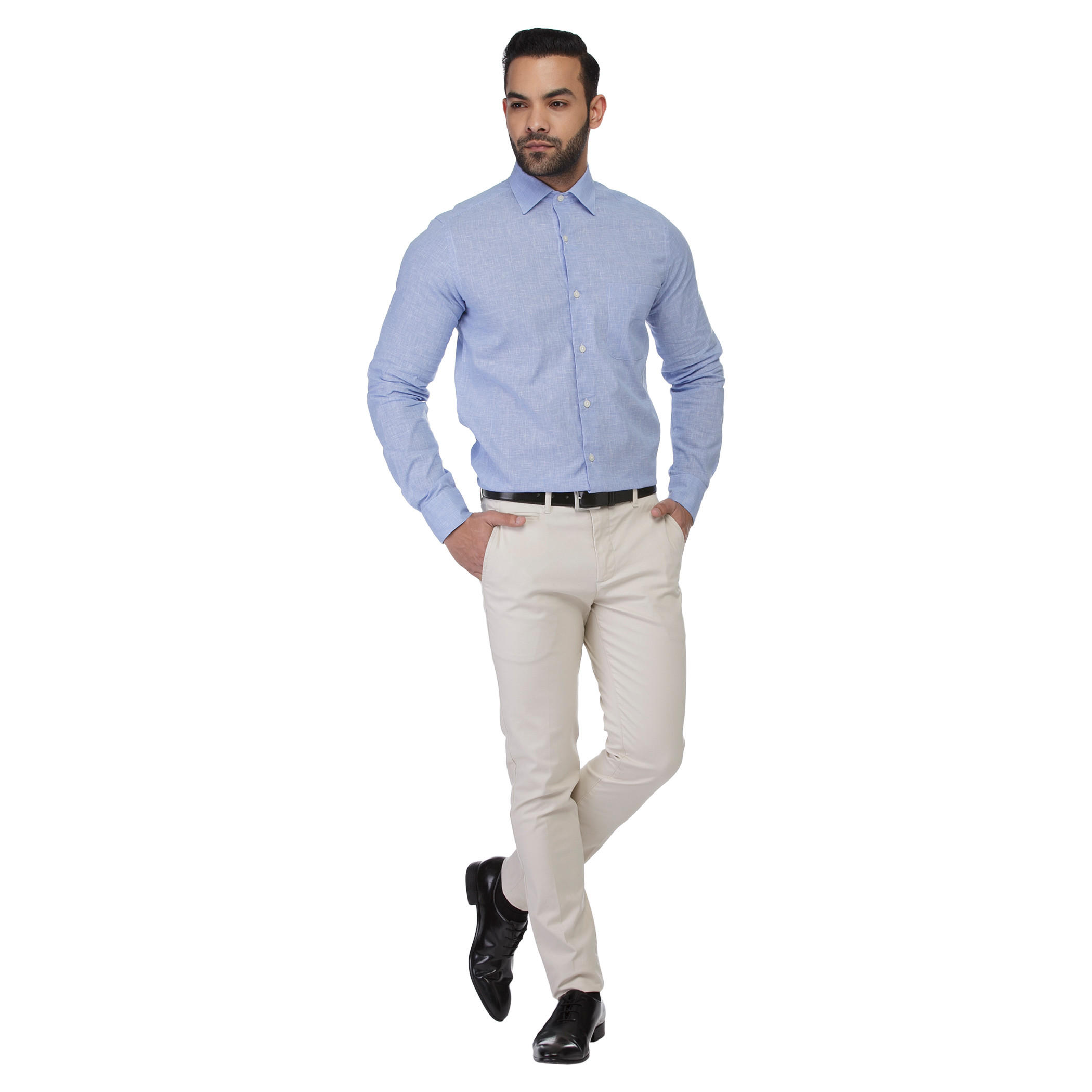 Arrow Solid Colour Shirt-men-clothing-shirts-image-10