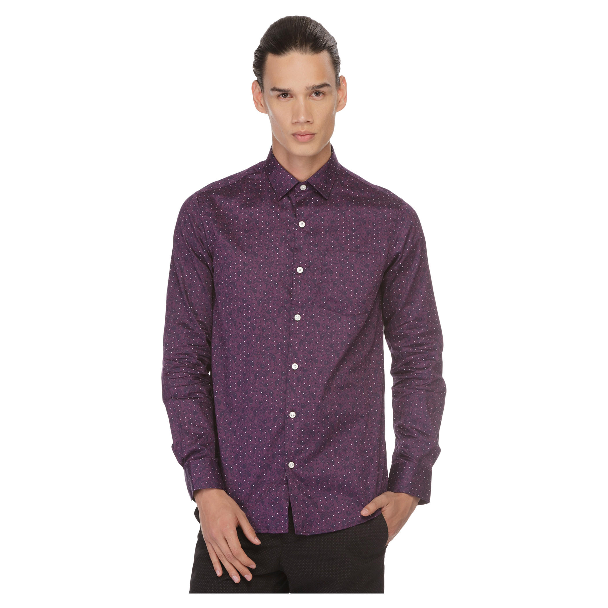 Arrow Printed Shirt-men-clothing-shirts-image-1