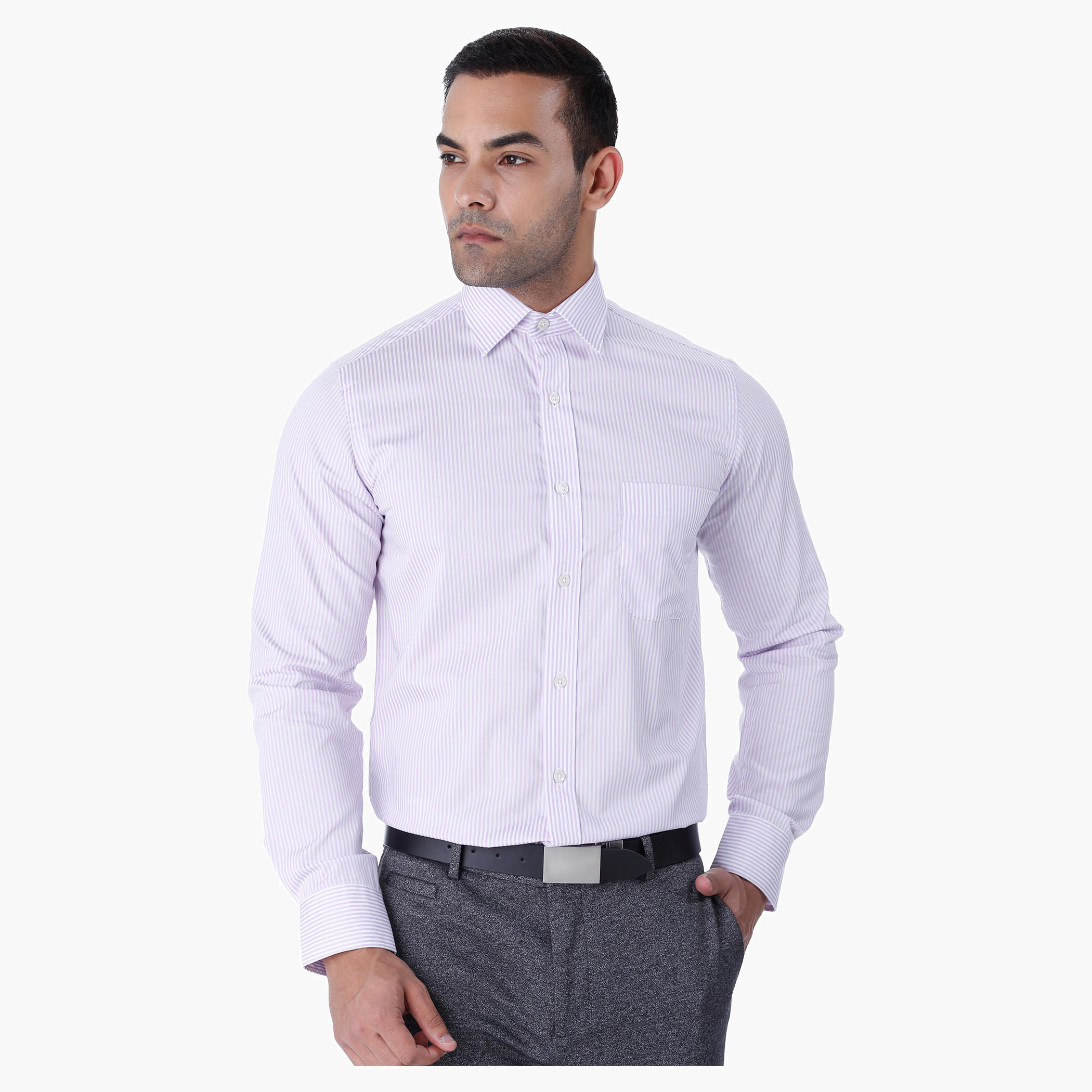 Arrow Striped Shirt-men-clothing-shirts-image-1